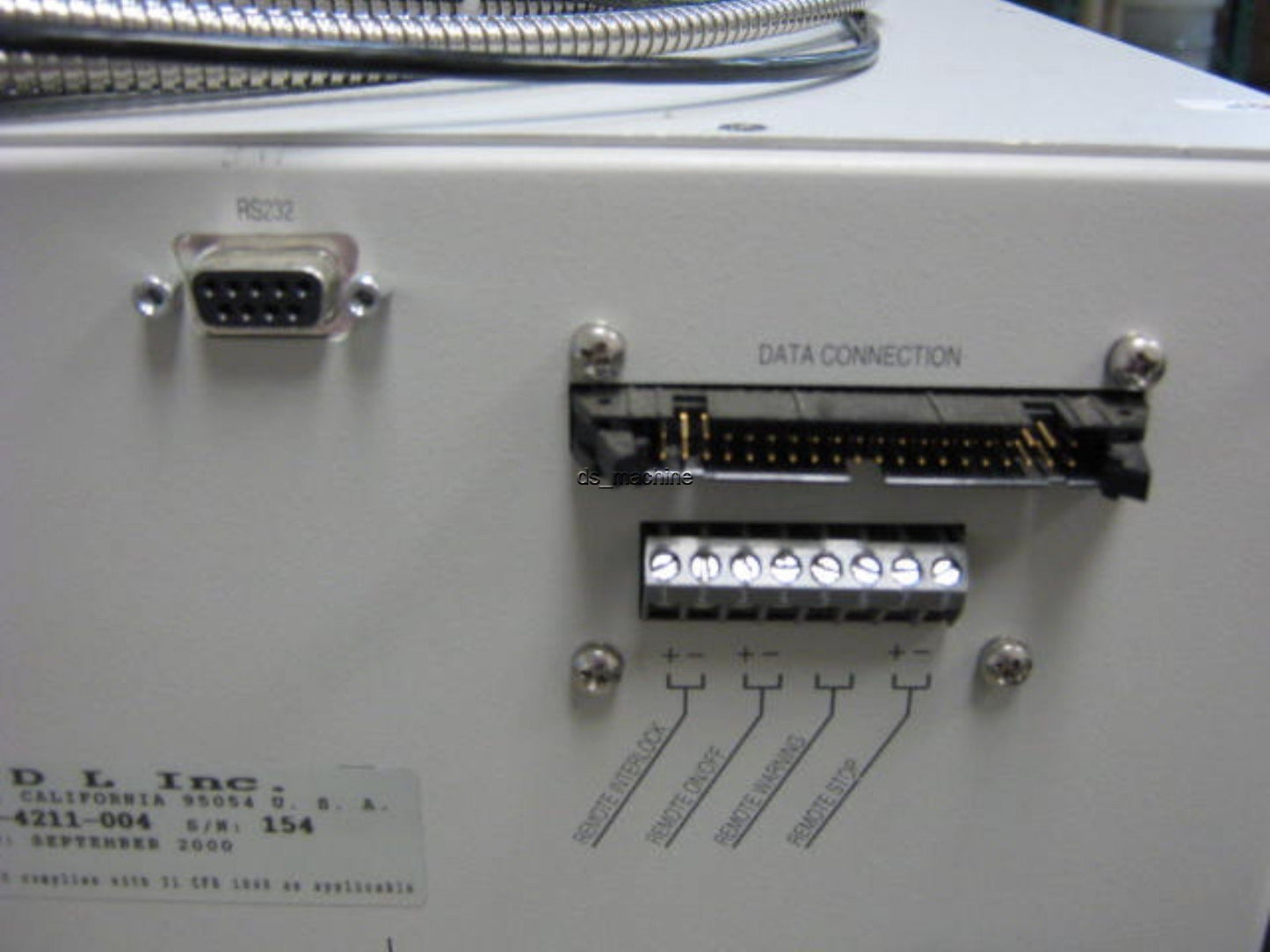 Used Spectra Diode Labs SDL FL20-4211-004 Diode Laser System 15W *MISSING KEY*