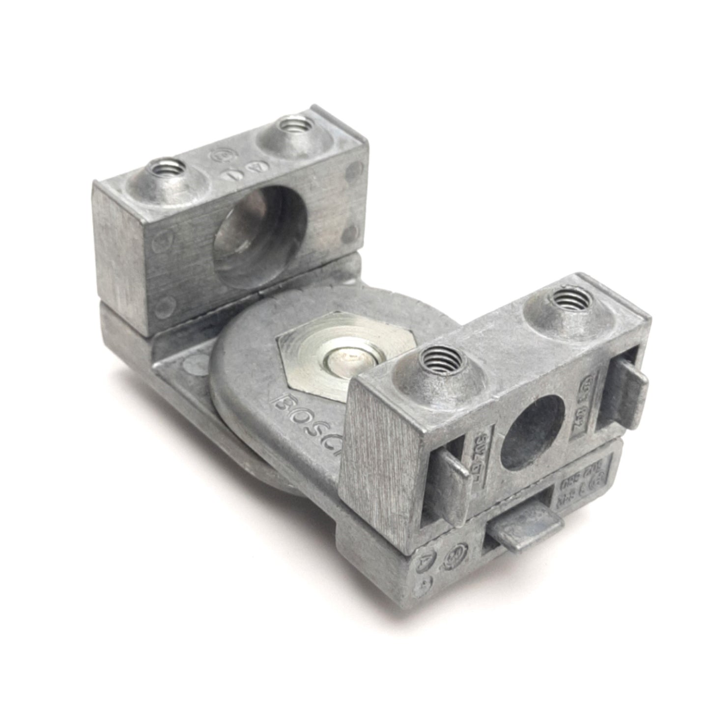 Used Bosch 3842502680 Aluminum Extrusion Multi-Angle Bracket 180°, 10mm T-Slot