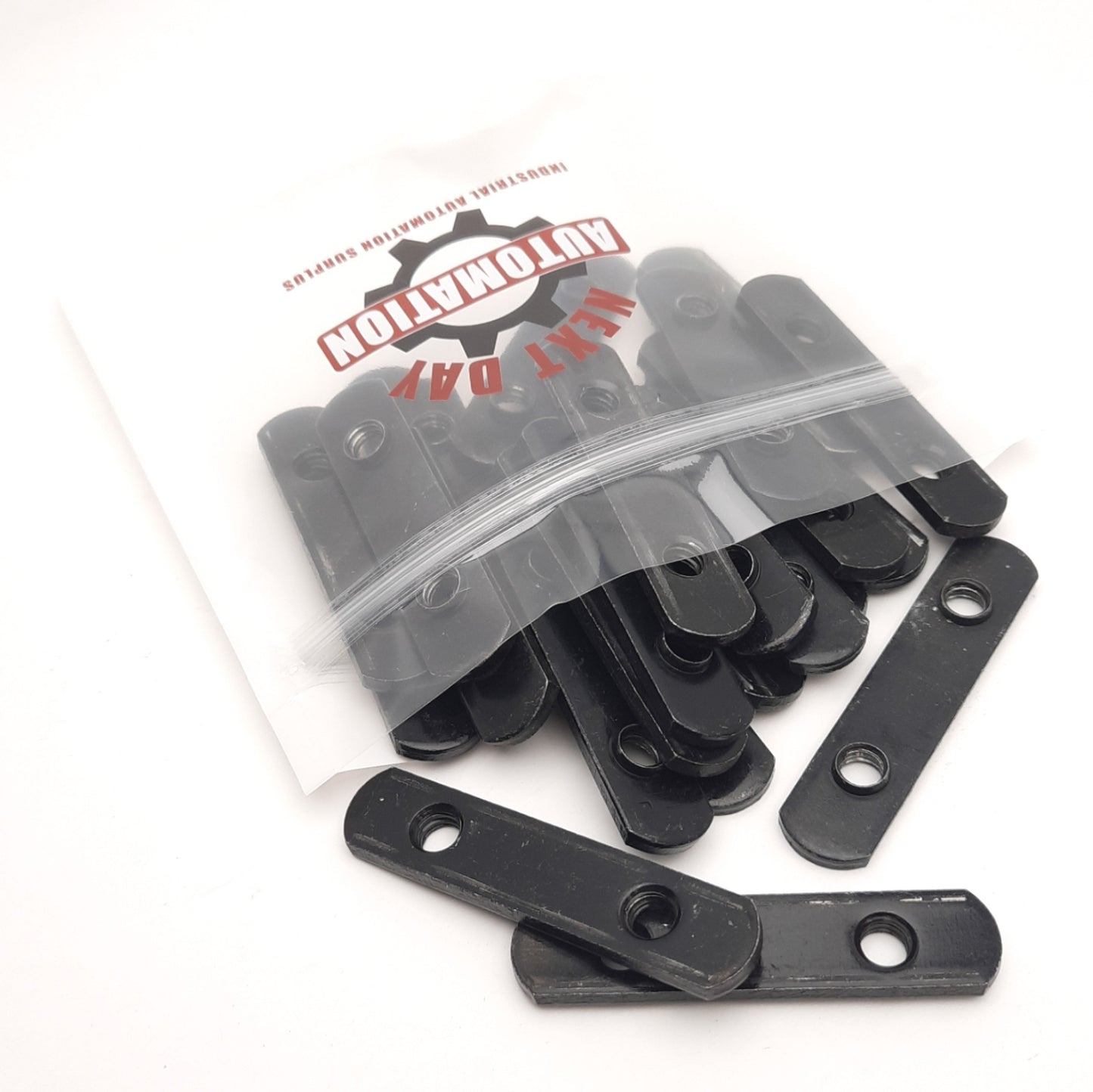 Used Lot of 24 80/20 3279 Double Slide-In Economy T-Nut, Black, 5/16-18, 15 Series