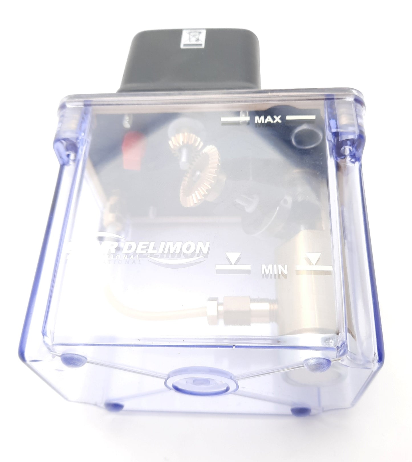 Used Bijur Delimon C2731 Lubricator Pump Single Phase 115VAC 20-50Psi 5/16-24 Thread