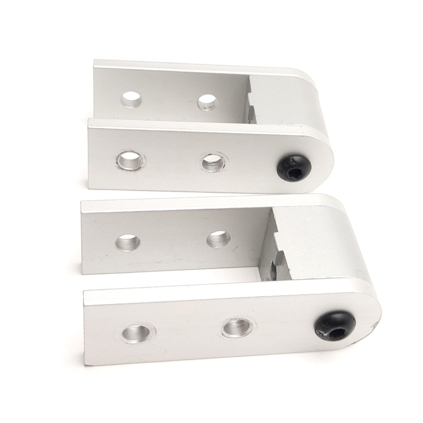 Used Lot of 2 80/20 4197 Zero Degree Structural Pivot w/ Dual Arms, 1" x 3.01"