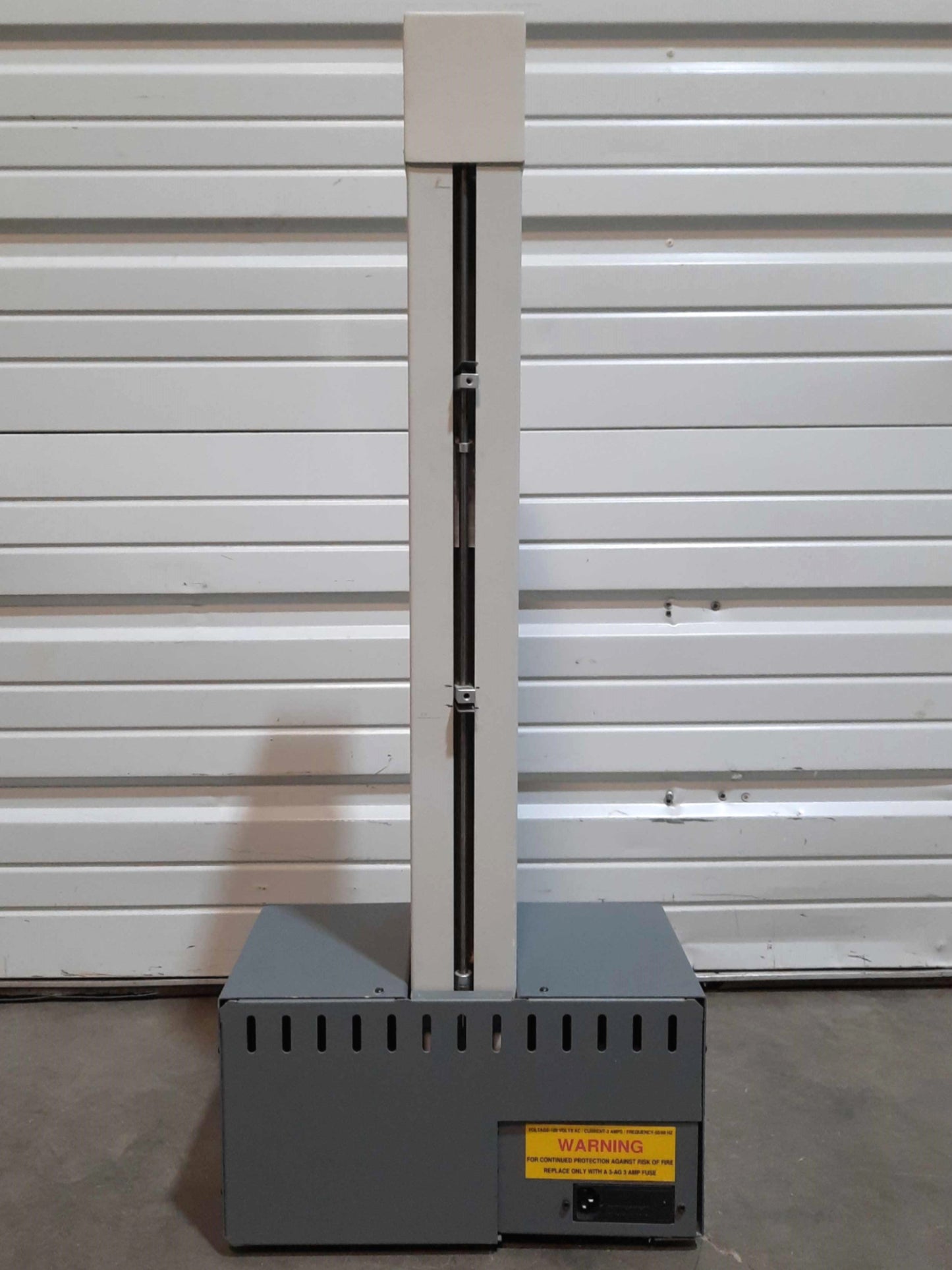 Used Chatillon TCM200 Motorized Test Stand 18" Travel 225lbf Adjustable Limits 120VAC