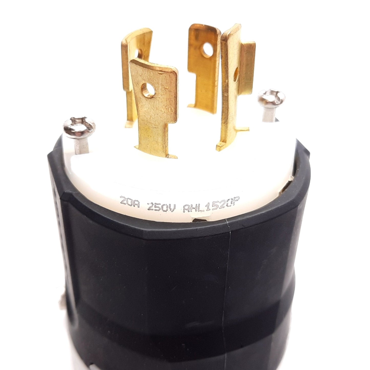 New Eaton Arrow Hart AHL1520P Ultra Grip Plug, 3-Pole 4-Wire, 20A 250VAC, L15-20P