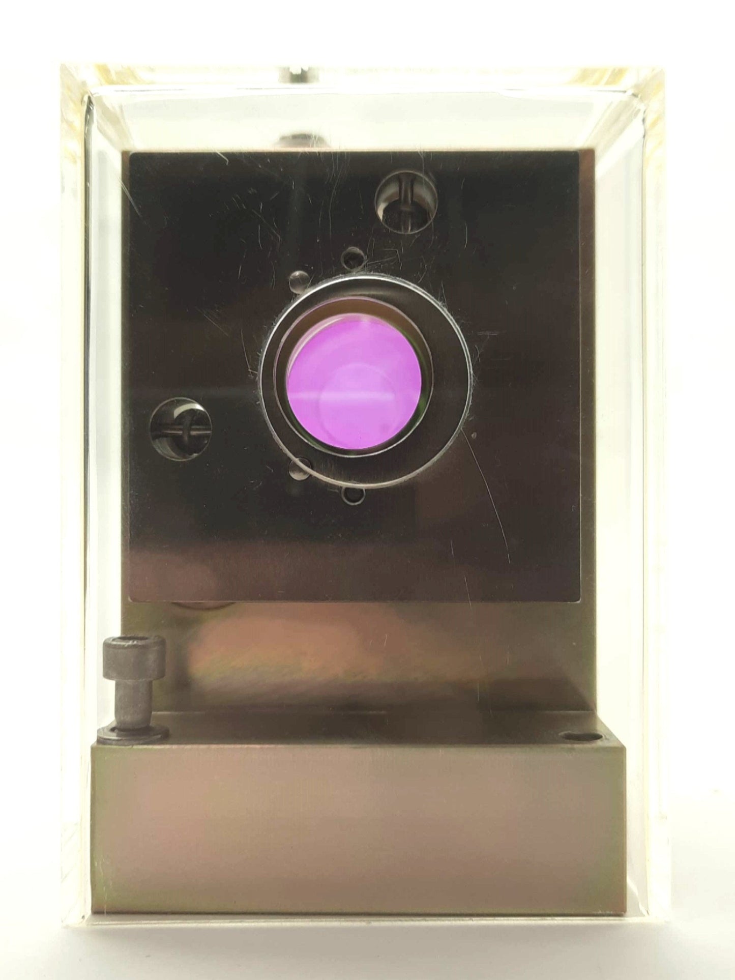 Used Trumpf HAAS-LASER HL Series Nd:YAG Gimbal Lens/Filter Holder, AR Lens Side Input