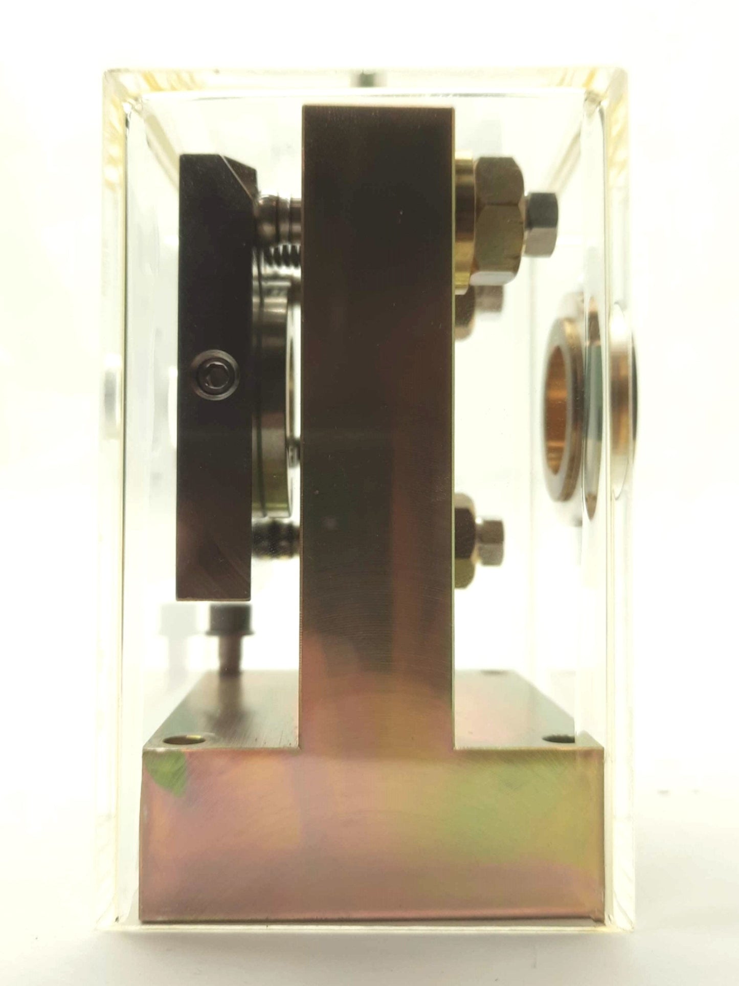 Used Trumpf HAAS-LASER HL Series Nd:YAG Gimbal Lens/Filter Holder HR Lens Side Output