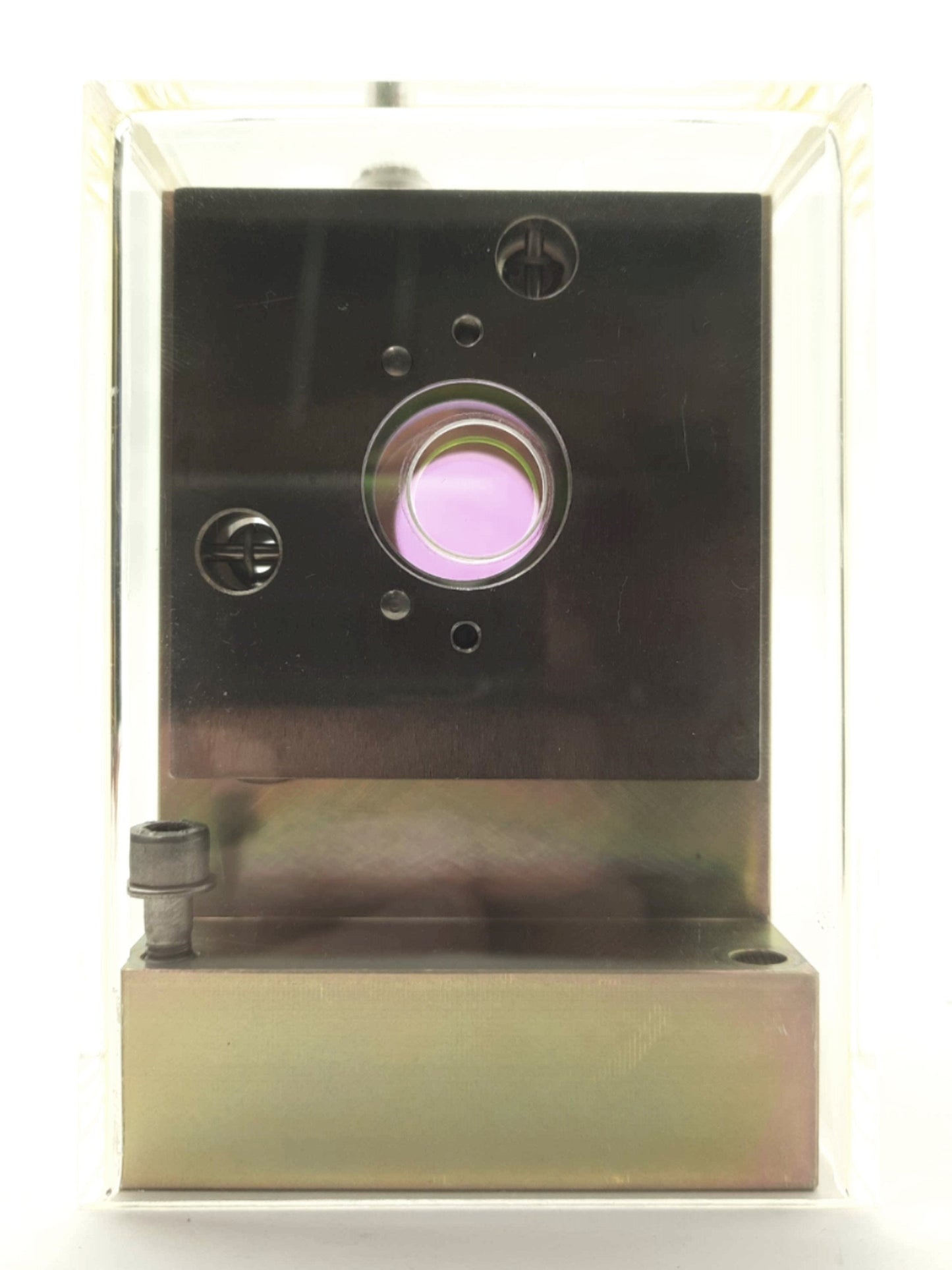 Used Trumpf HAAS-LASER HL Series Nd:YAG Gimbal Lens/Filter Holder HR Lens Side Output