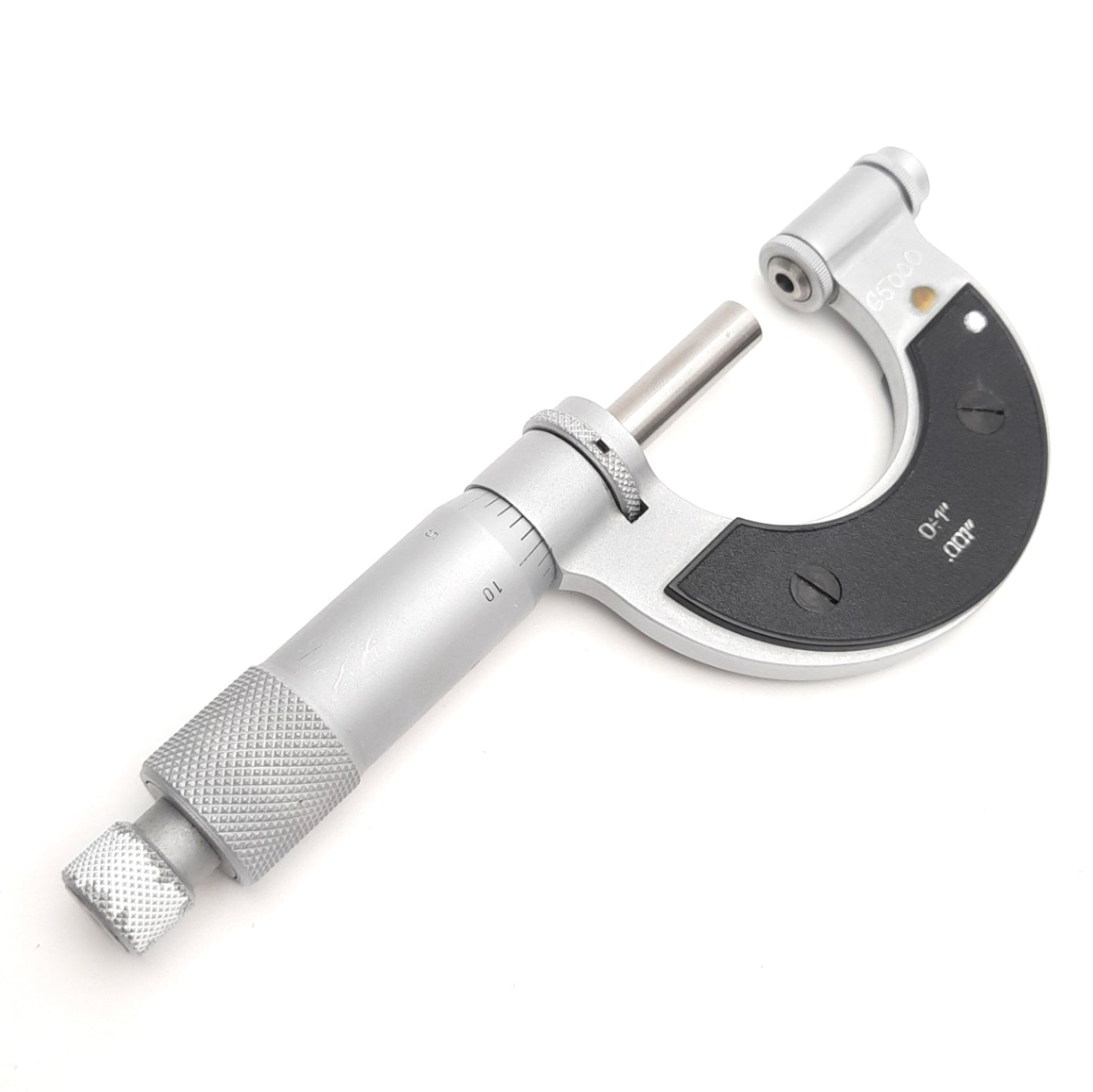 Used Fowler 52-219-001 Thread Pitch Micrometer, 0 to 1 Inch Range, 0.01" Graduations