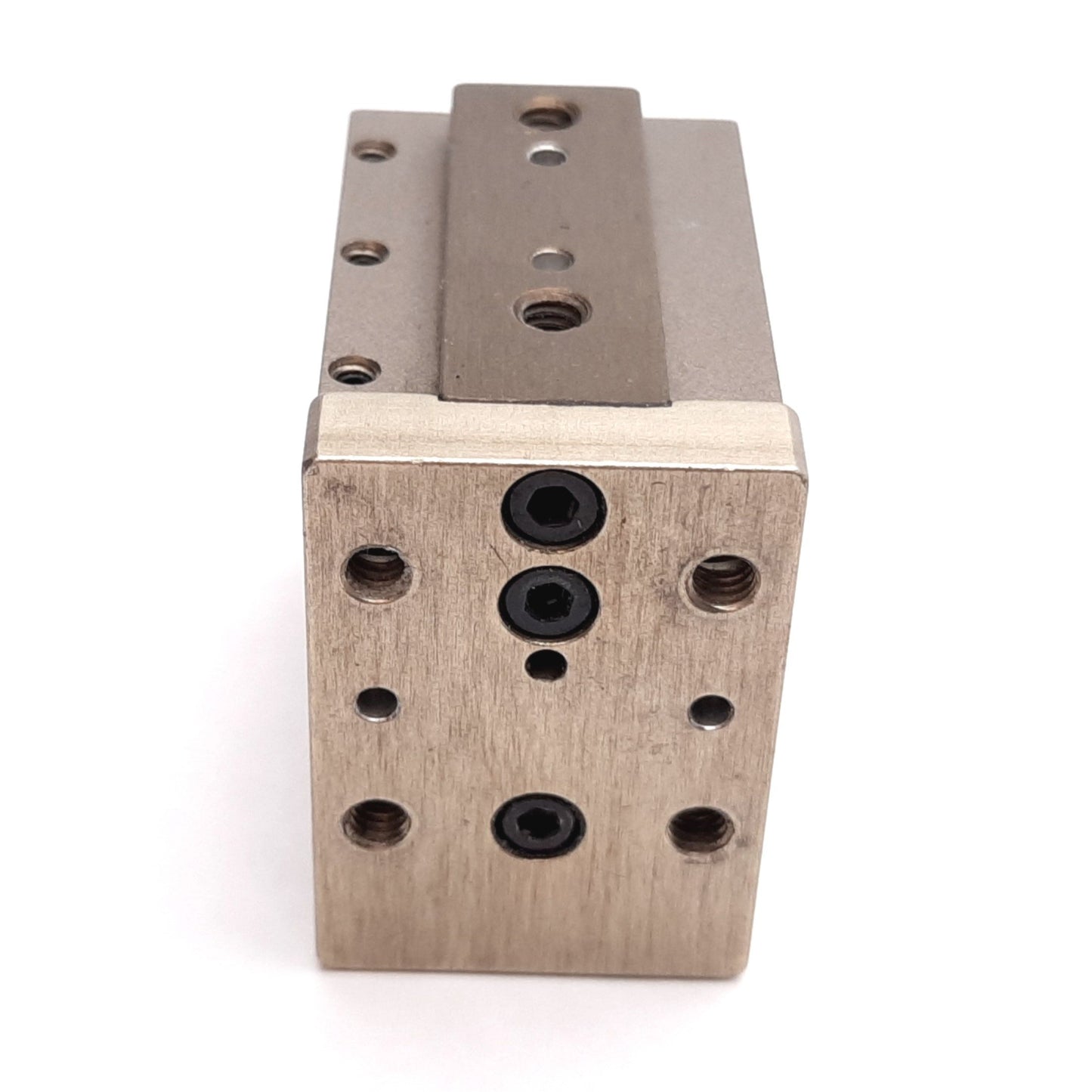 Used Destaco Robohand MPS-2-1 Mini Rail Thruster Slide, Bore: 0.75", Stroke: 0.5"