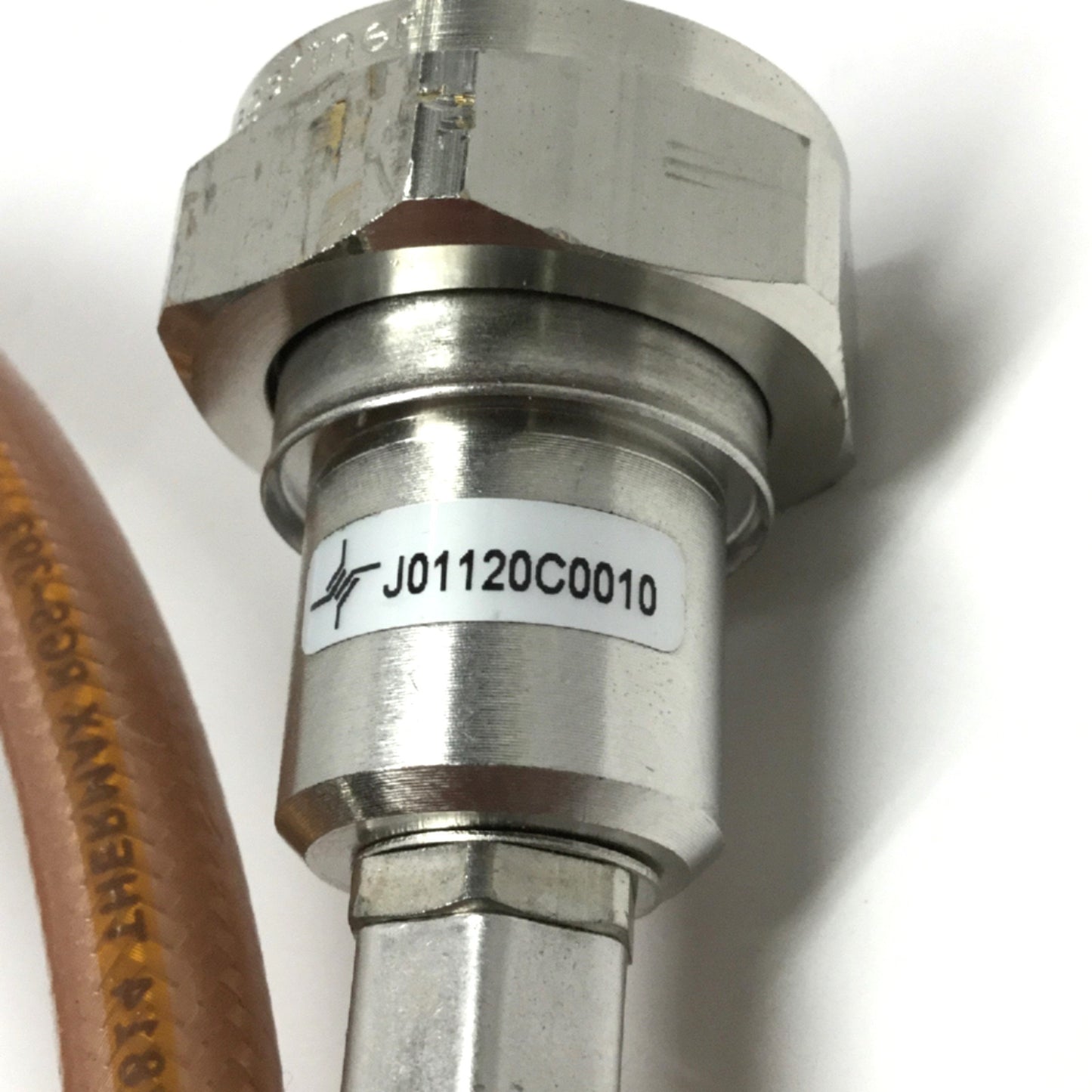 Used Thermax RGS-393 High Performance Coaxial Cable w/ 7-16 DIN Connectors, 1.5m Long
