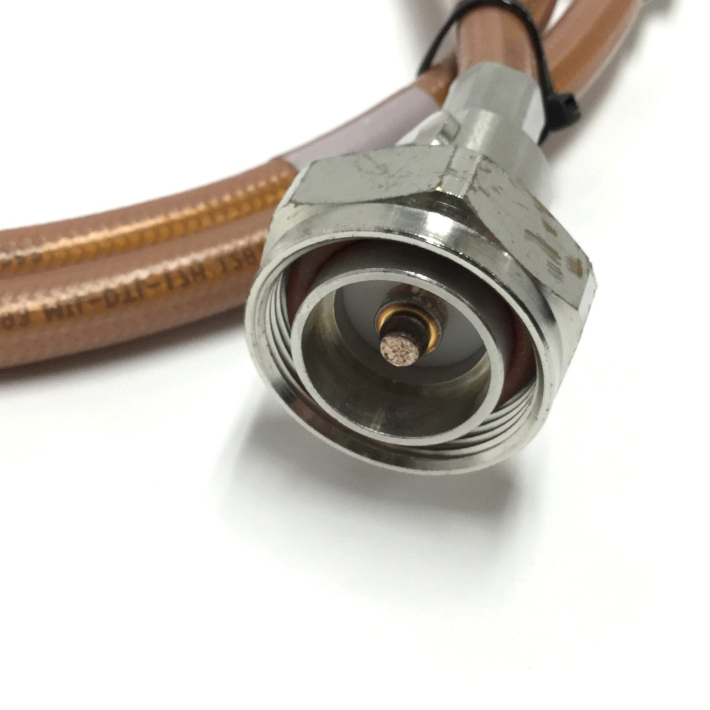 Used Thermax RGS-393 High Performance Coaxial Cable w/ 7-16 DIN Connectors, 1.5m Long