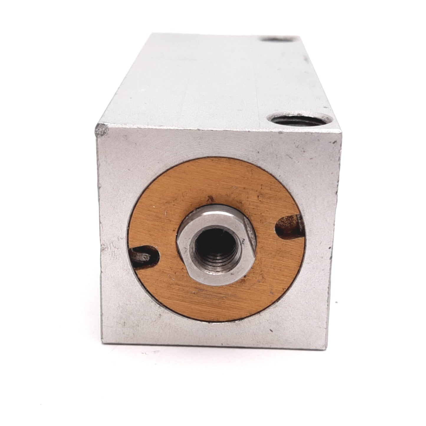 Used Compact S118X3 Pneumatic Cylinder, Bore: 1-1/8", Stroke: 3", 250psi, 1/8" NPT