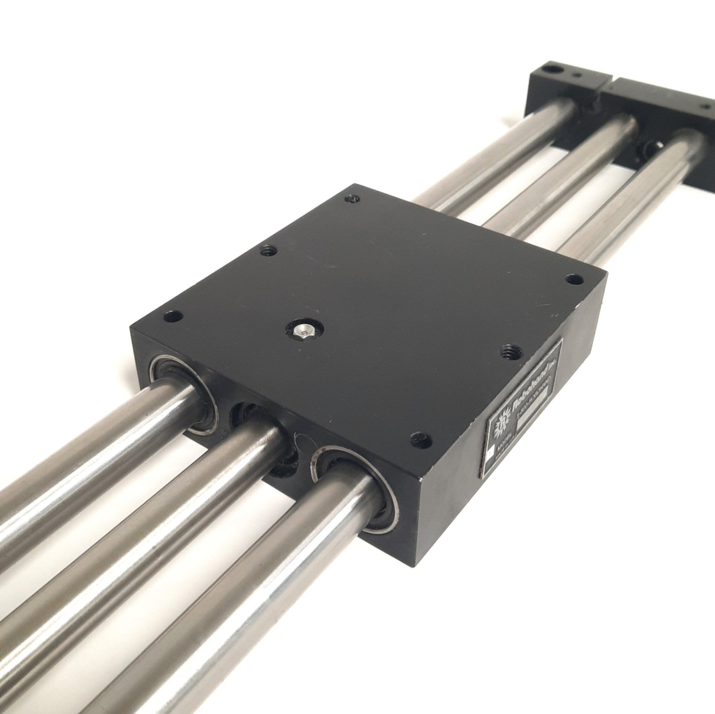 Used Robohand PSL-5-15 Pneumatic Long Stroke Slide, 15" Stroke, 20Lbs Max, 0.63" Bore