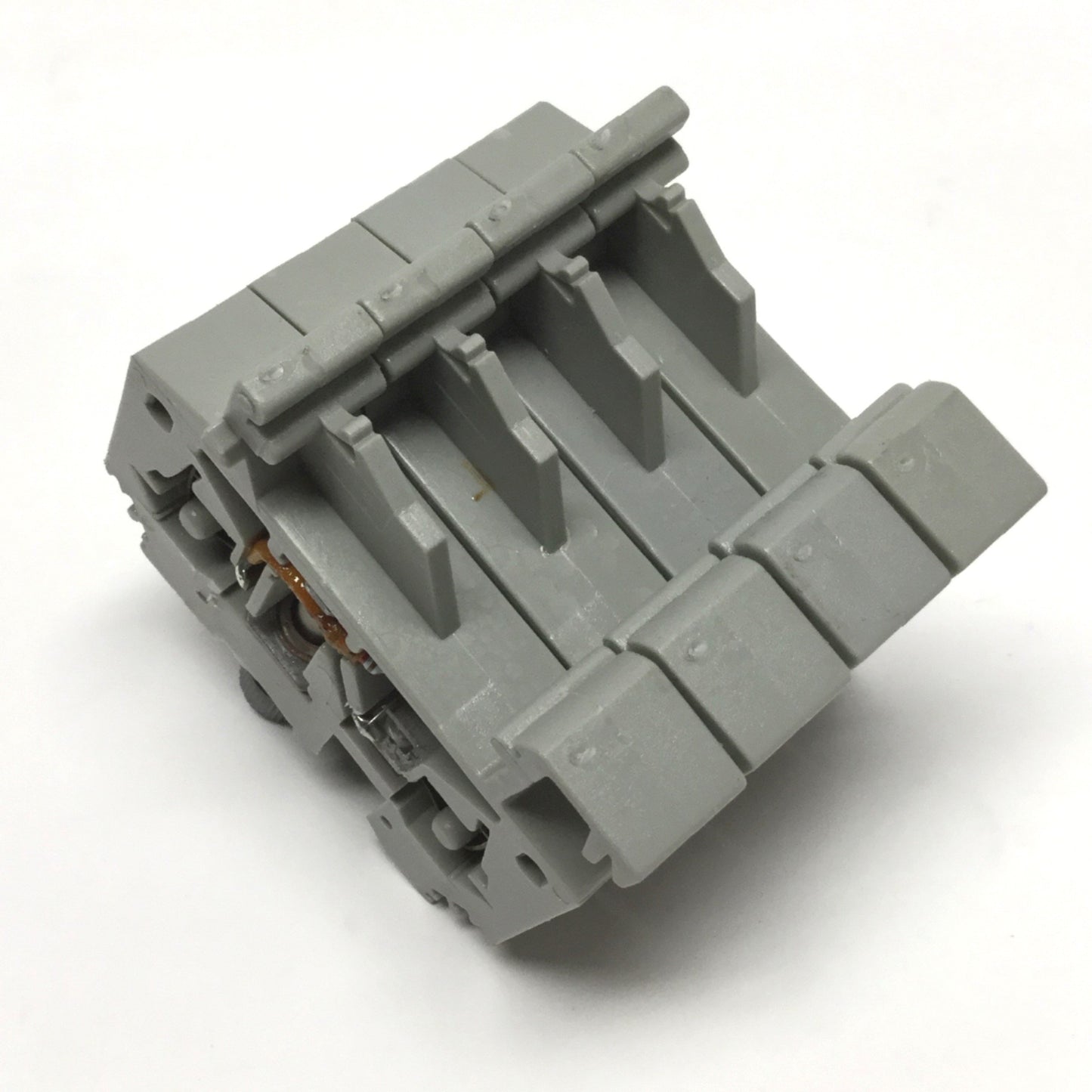 Used Lot of 4 Wago 282-128/281-418 Fuse Holder Terminal Block 1/4" x 1-1/4" 250V 10A