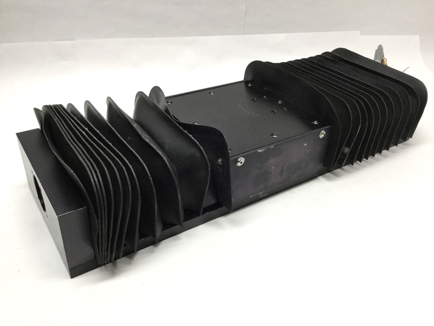 Used Parker 506121S-LH Ballscrew Linear Actuator, 6" Table, 12" Travel, NEMA 23