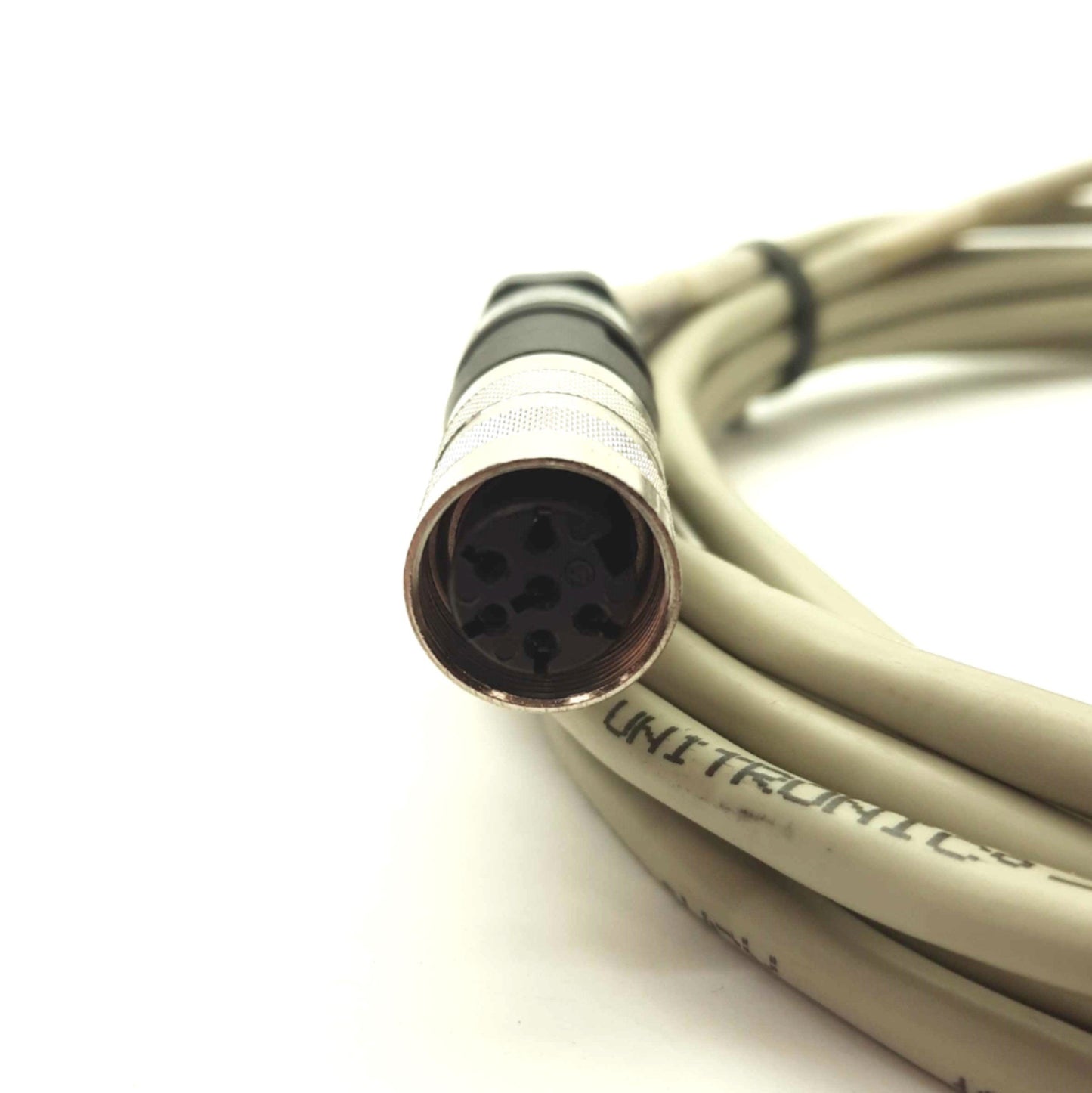 Used TRUMPF HAAS LASER 30-46-13-00 LASER Cable 6-Pin Round DIN 14' Long for HL Series