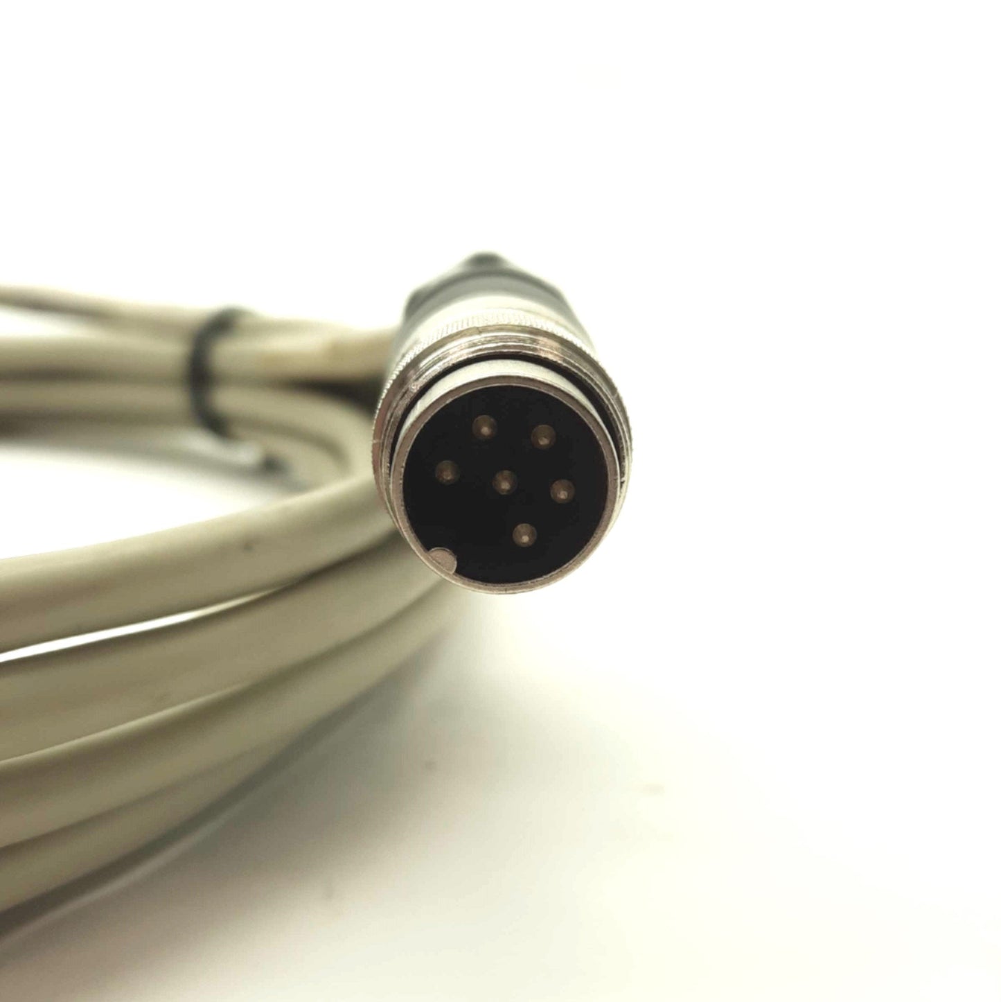 Used TRUMPF HAAS LASER 30-46-13-00 LASER Cable 6-Pin Round DIN 14' Long for HL Series