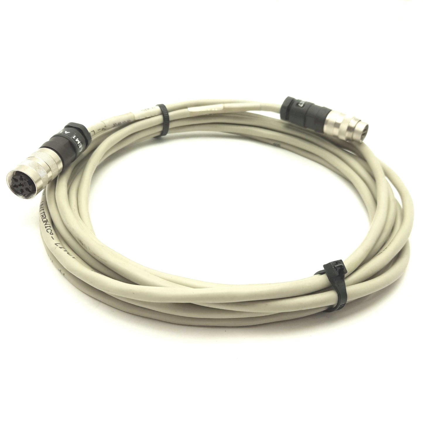 Used TRUMPF HAAS LASER 30-46-13-00 LASER Cable 6-Pin Round DIN 14' Long for HL Series