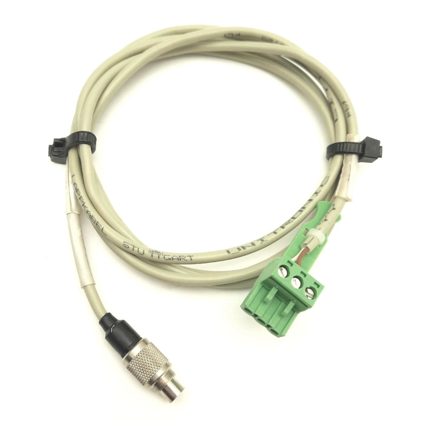 Used TRUMPF HAAS 30-30-24-00 LASER Cable 2-Pin Round to 3-Pin Terminal for HL Series