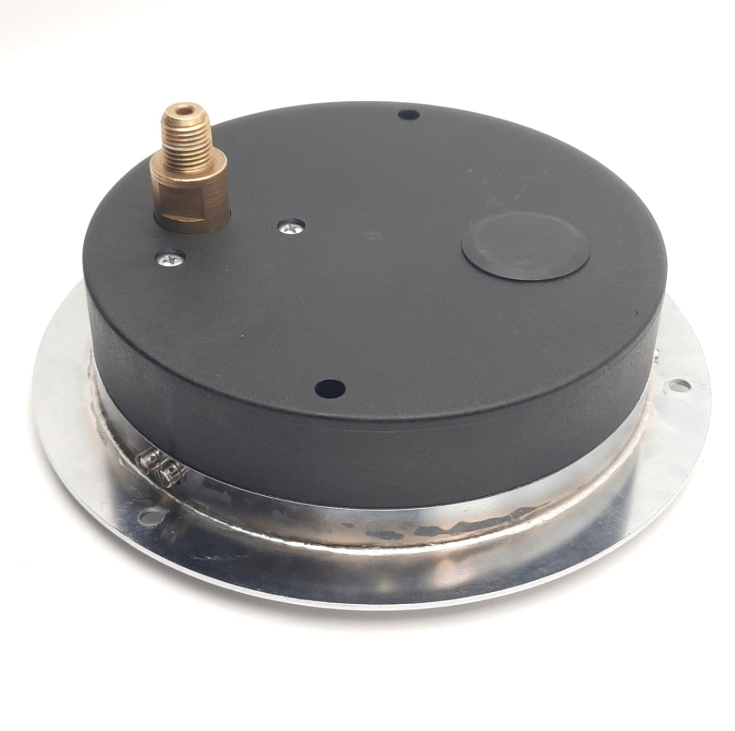 Used McDaniel Controls Model BDP Test Gauge 160mm Dial 100 Psi, 1/4" NPT, Panel Mount