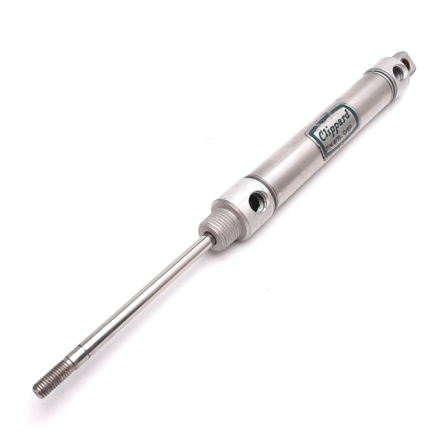 Used Clippard UDR-12-3 Air Cylinder, Bore: 3/4", Stroke: 3", 250psi, 1/8" NPT