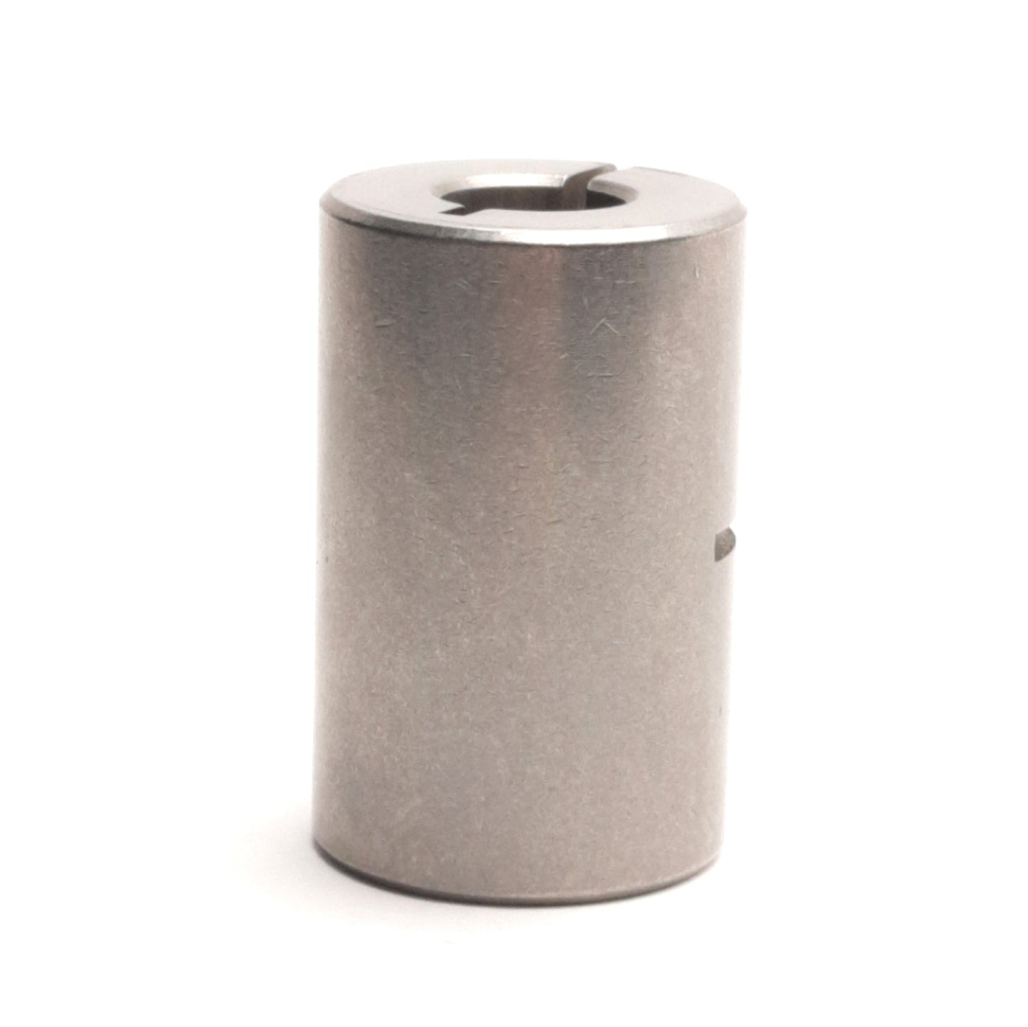 Used Ruland MCLX-3/8"-8MM-SS One Piece Rigid Shaft Coupler 3/8" x 8mm Bore, 7/8" OD