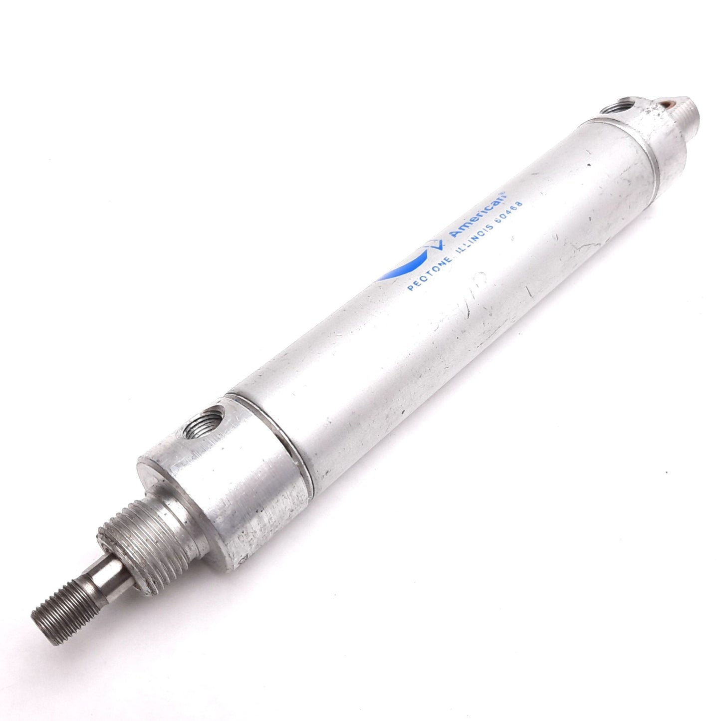Used American 1125DV-4.12-4 Air Cylinder, Bore: 1-1/8", Stroke: 4", Ports: 1/8" NPT