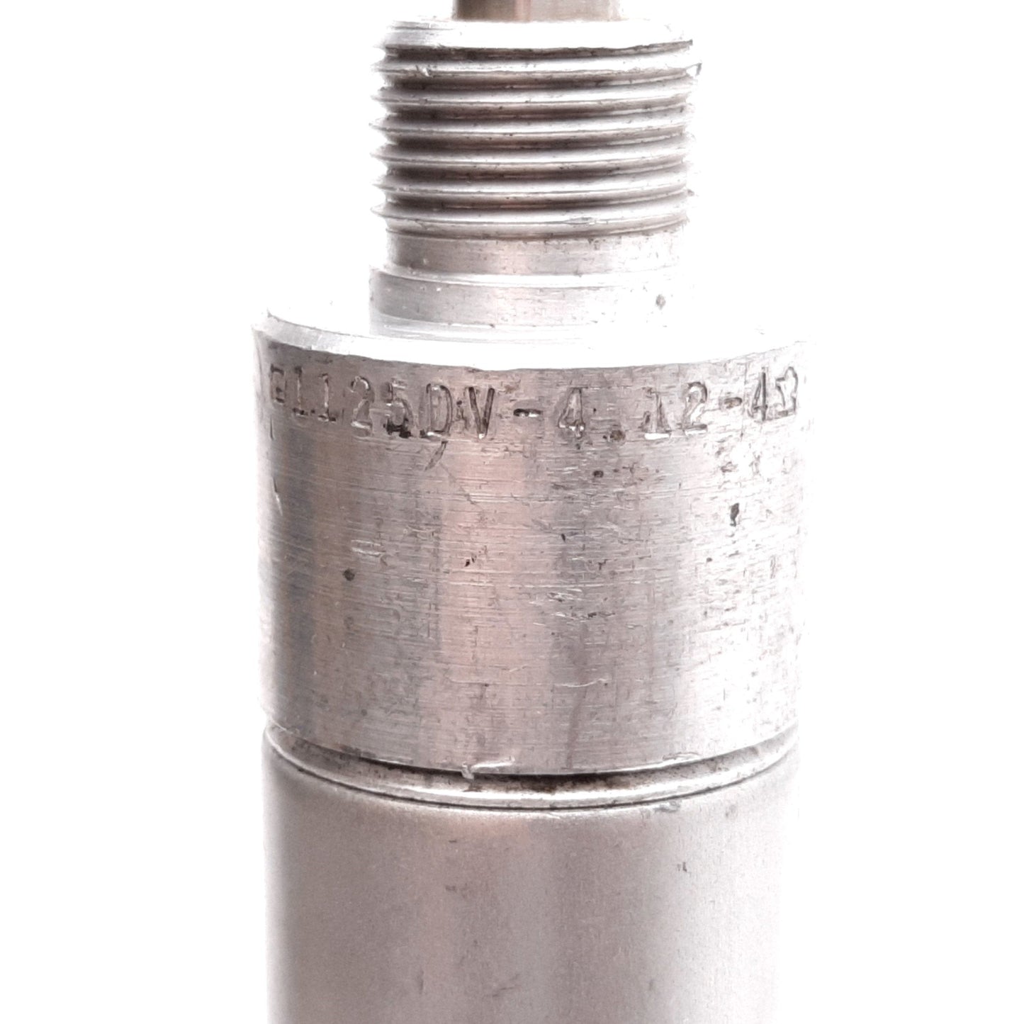 Used American 1125DV-4.12-4 Air Cylinder, Bore: 1-1/8", Stroke: 4", Ports: 1/8" NPT