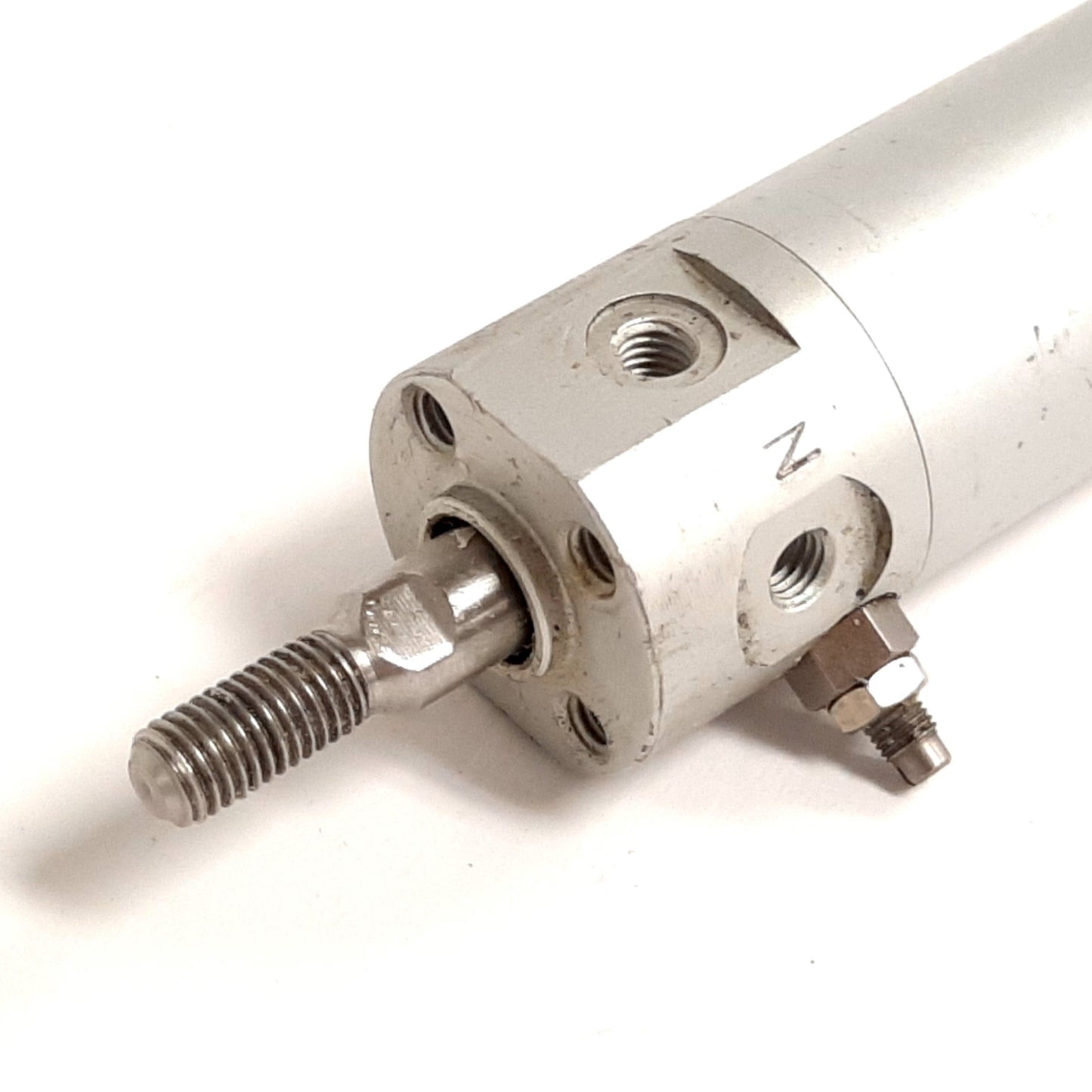 Used SMC NCGBA20-2000-XC6 Air Cylinder, Bore: 3/4", Stroke: 20", 145psi, 10-32