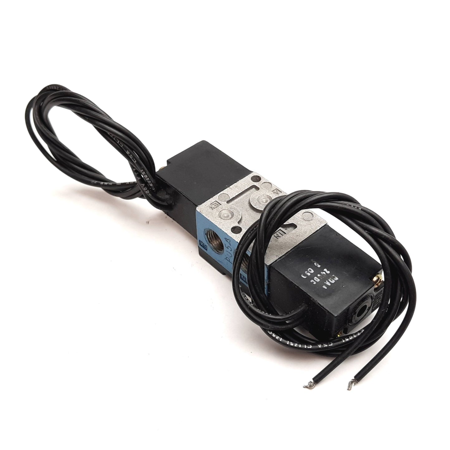 Used MAC 45A-GA1-DDAA-1BA Solenoid Valve, 2-Position 4-Port, 24VDC, Vacuum to 120psi