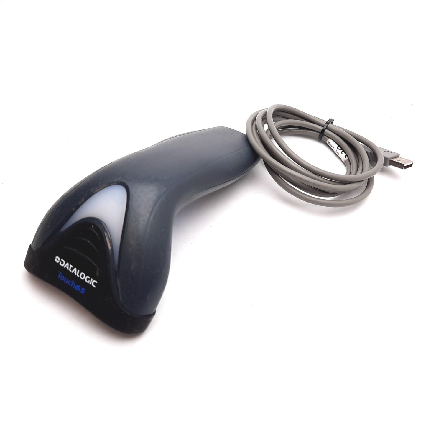 Used Datalogic TD1120-BK-65 Barcode Scanner, 5VDC 180mA, 1D Codes, USB