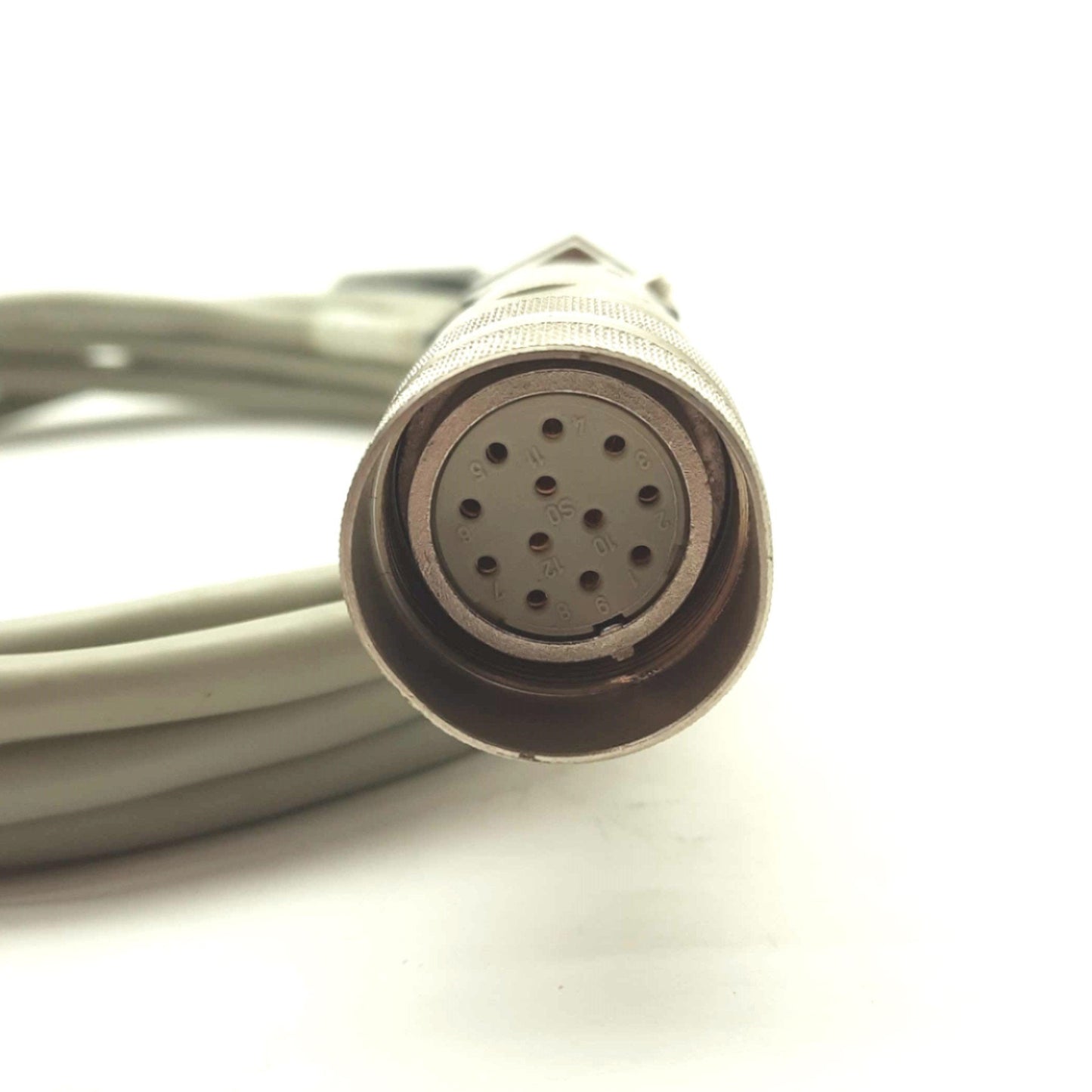 Used TRUMPF HAAS LASER 30-40-16-00 LASER Cable M23 12-Pin Round to DB9 for HL Series