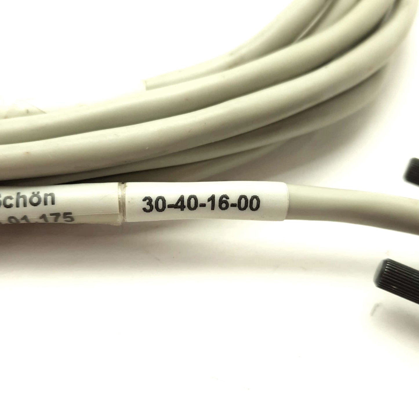 Used TRUMPF HAAS LASER 30-40-16-00 LASER Cable M23 12-Pin Round to DB9 for HL Series