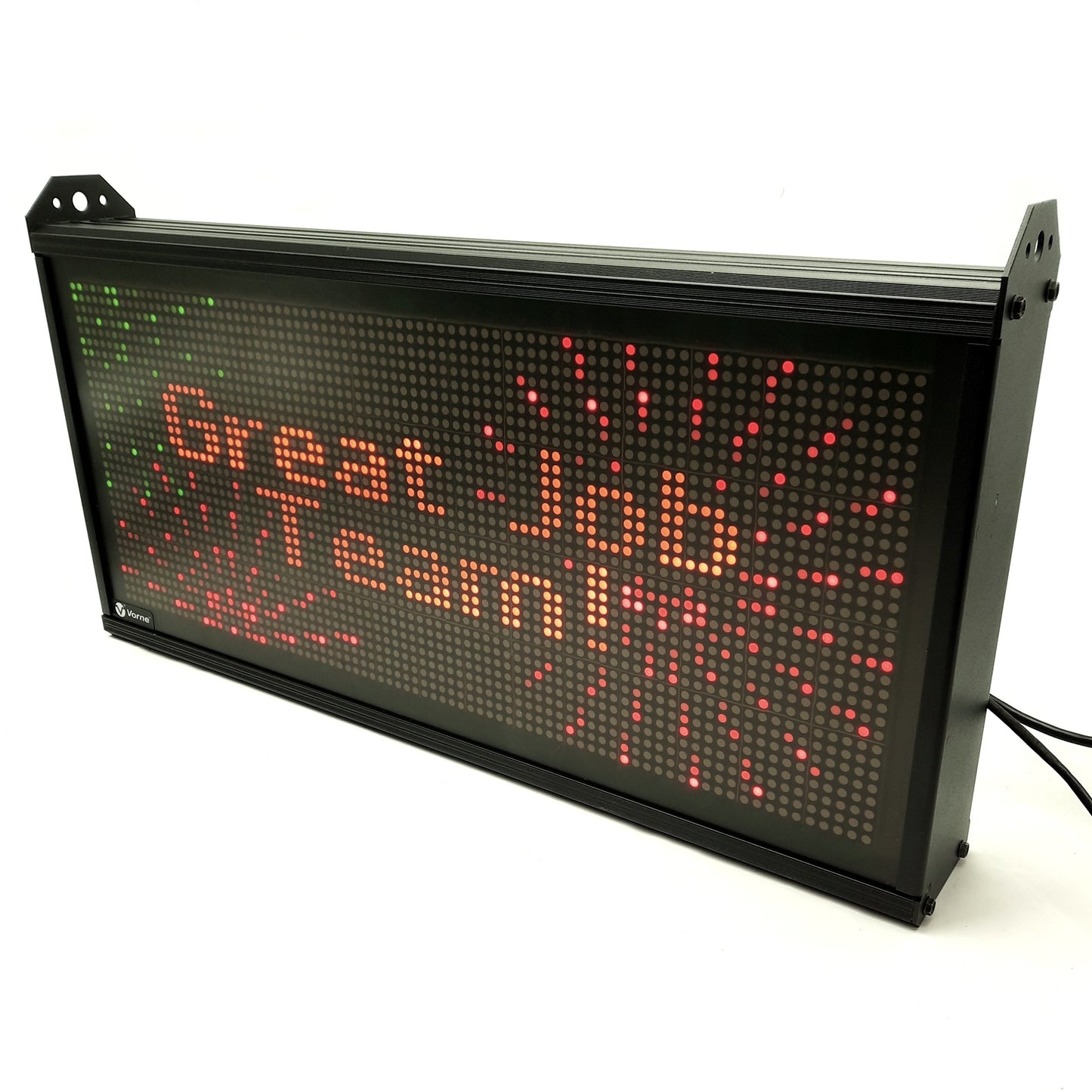 Used Vorne XL800-32080T Productivity Display 32x80 Tricolor LED Ethernet 100-240VAC