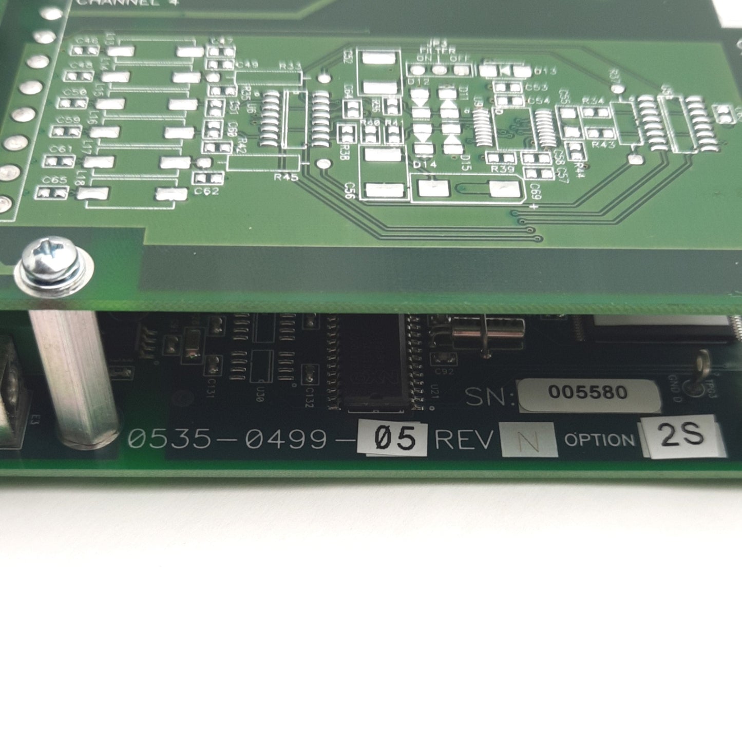 Used Hardy Instruments 0535-502-03 Main Controller Board For Blind Remote, Dual Input