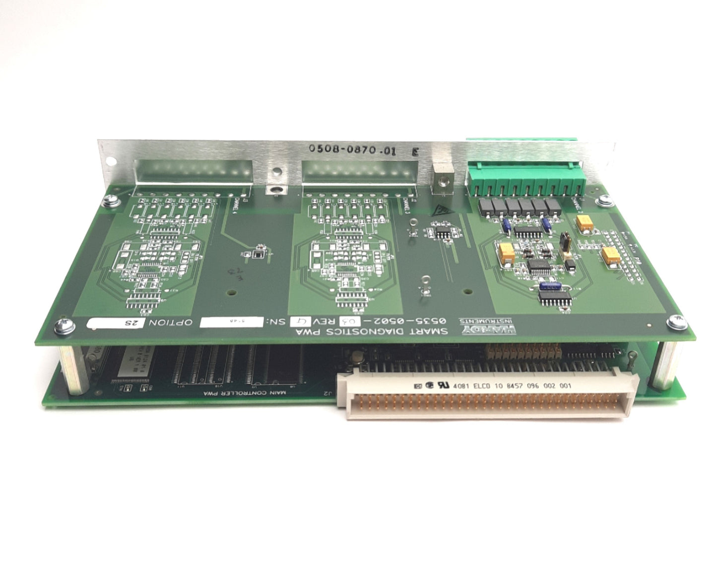 Used Hardy Instruments 0535-502-03 Main Controller Board For Blind Remote, Dual Input