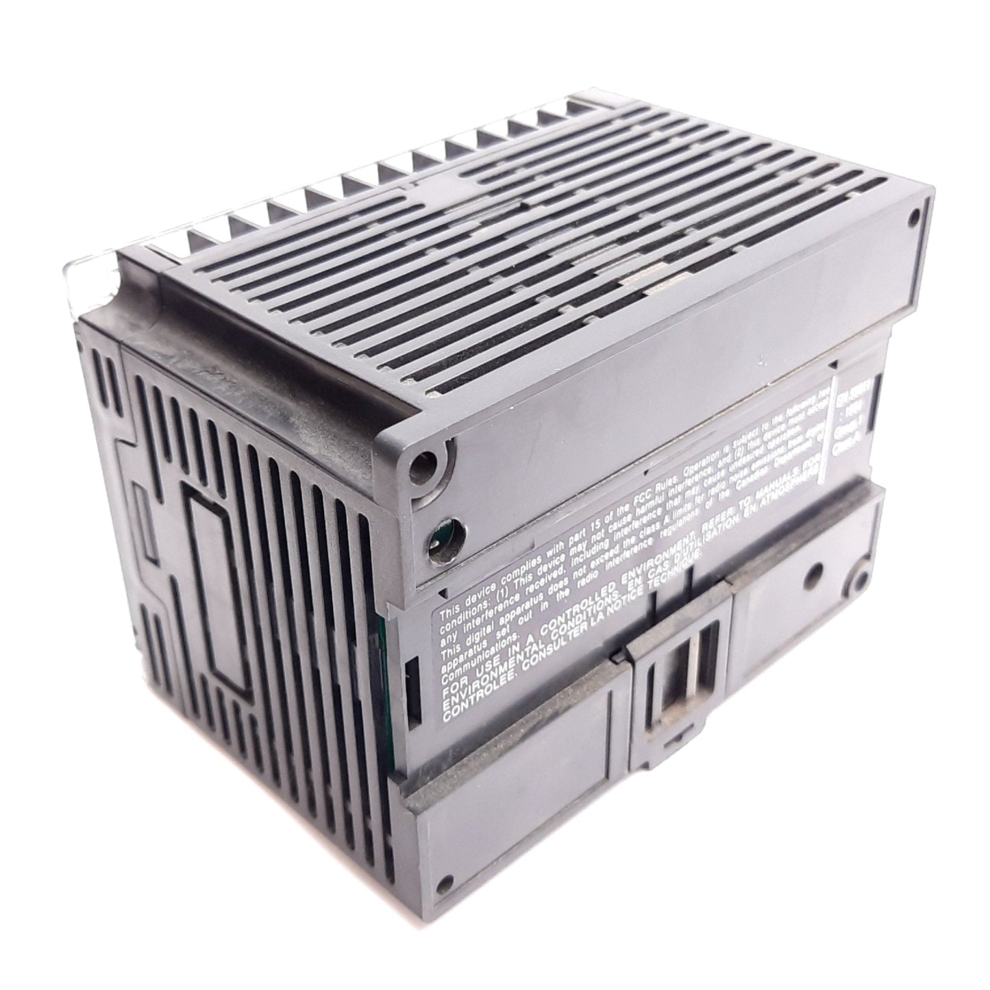 Used GE Fanuc IC693UDR001RP1 Series 90 Micro PLC I/O Unit, 8 IN/6 OUT, 100-240VAC