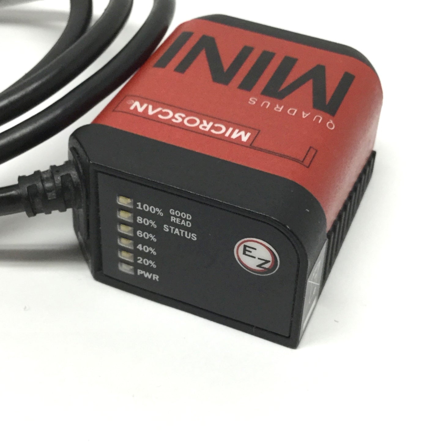 Used Microscan FIS-6300-0003G Quadrus Mini Fixed Mount Barcode Scanner 1D, 2D, 5VDC