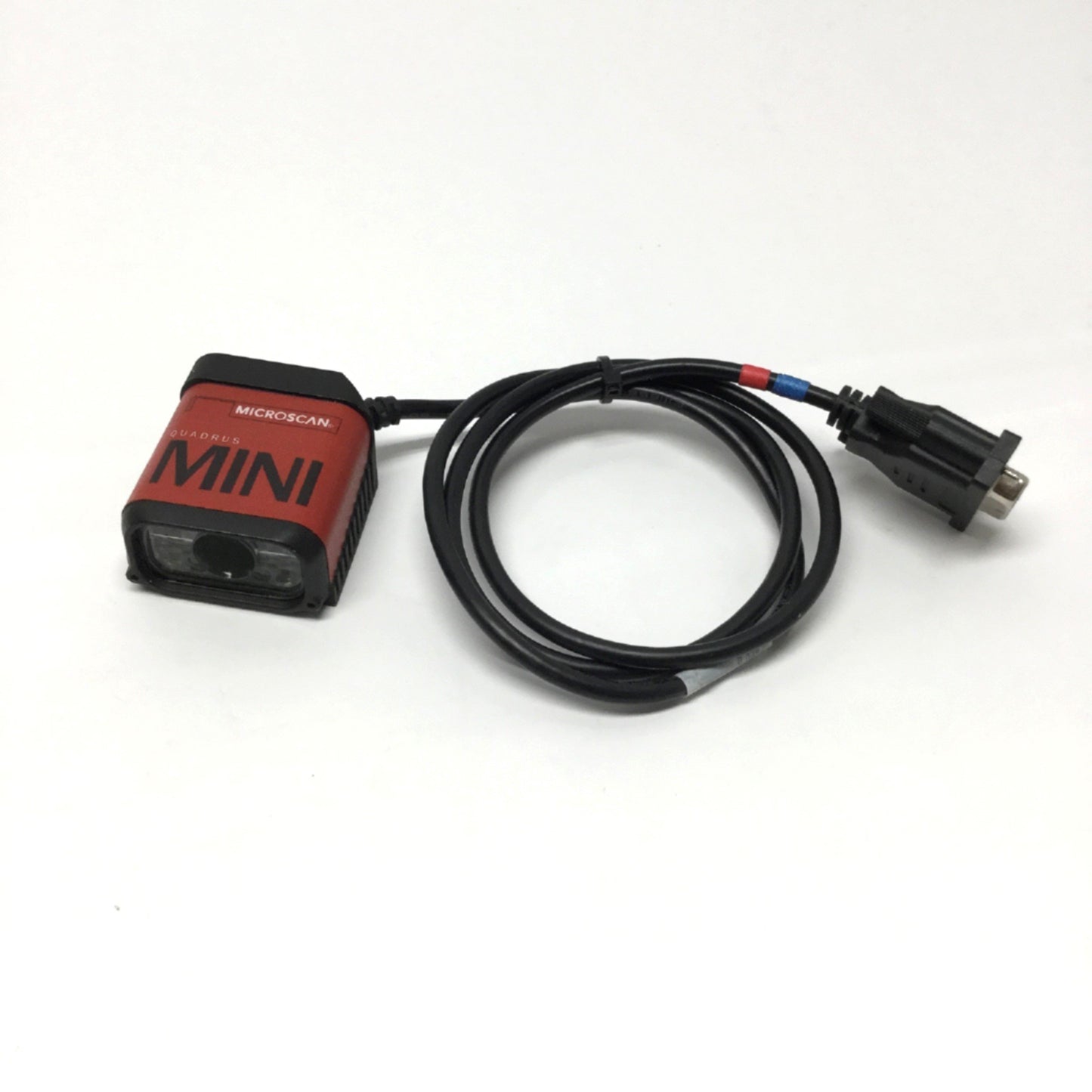 Used Microscan FIS-6300-0003G Quadrus Mini Fixed Mount Barcode Scanner 1D, 2D, 5VDC