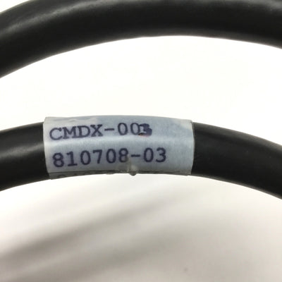 Used Emerson CMDX-003 EMC Servo Drive Command Cable 44-pin Dsub Male 3ft Long