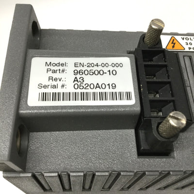 Used Control Techniques EN-204-00-000 Servo Drive 240VAC 4.5A 3PH w/FM-4 Module