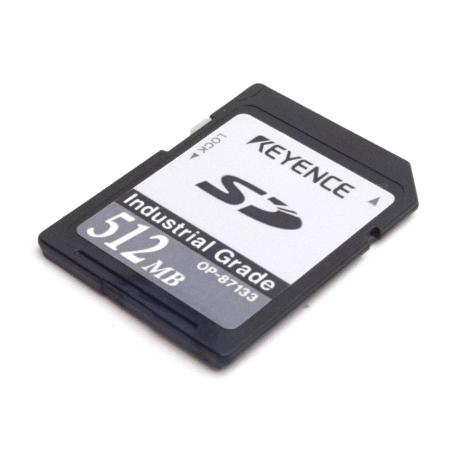 Keyence OP-87133 Industrial Grade SD Memory Card, Capacity: 512MB Keyence OP-87133 Industrial Grade SD Memory Card, Capacity: 512MB