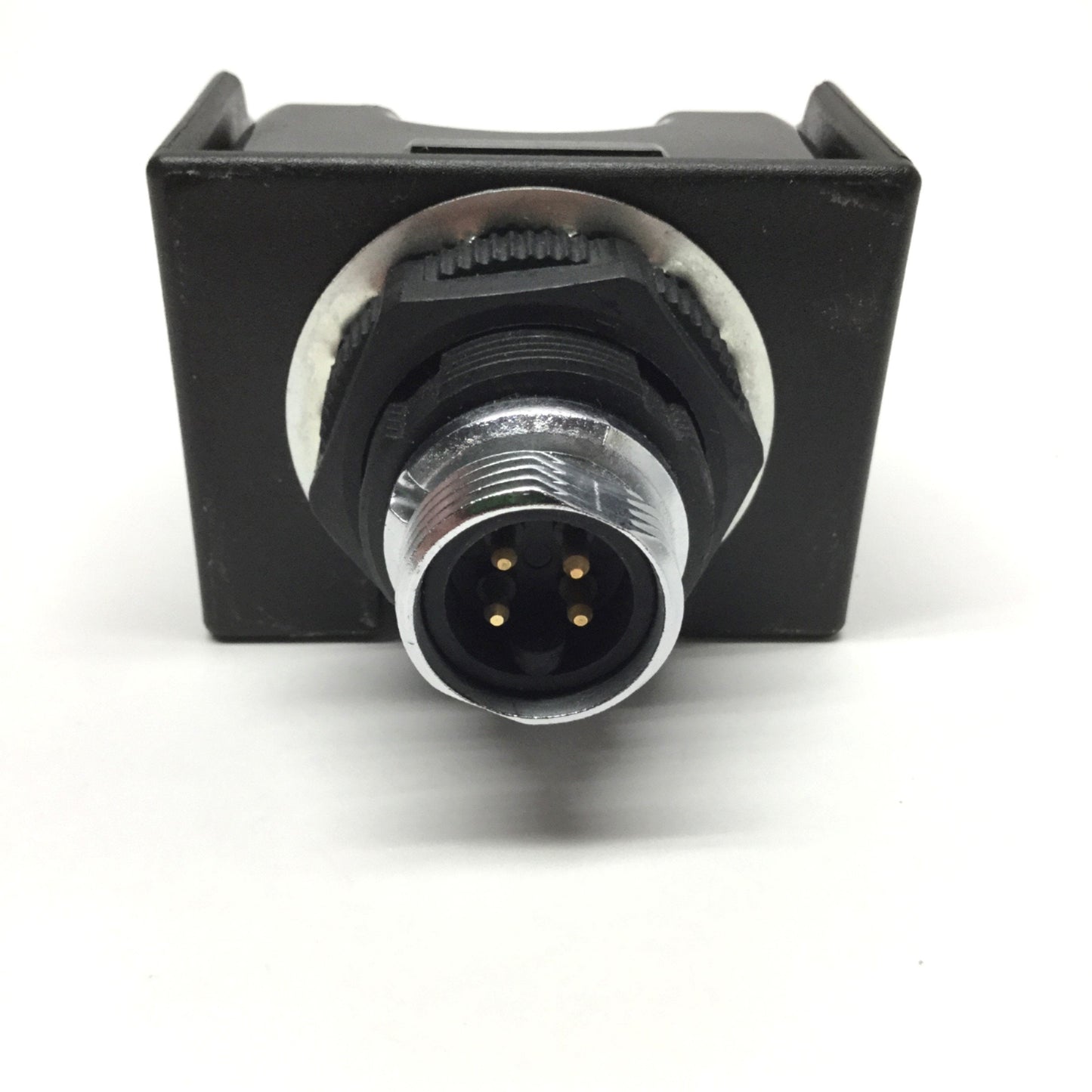 Used Banner OTBVP6QD Optical Touch Button, Momentary Action Switch, 10-30VDC, w/Guard