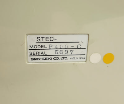 For Parts Star Sieki P400-C Teach Pendent Control Unit w/ Display, STEC 400M, *Broke Pin*