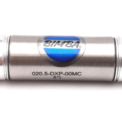 Used Bimba 020.5-DXP-00MC Pneumatic Cylinder, Bore: 9/16", Stroke: 1/2", 10-32