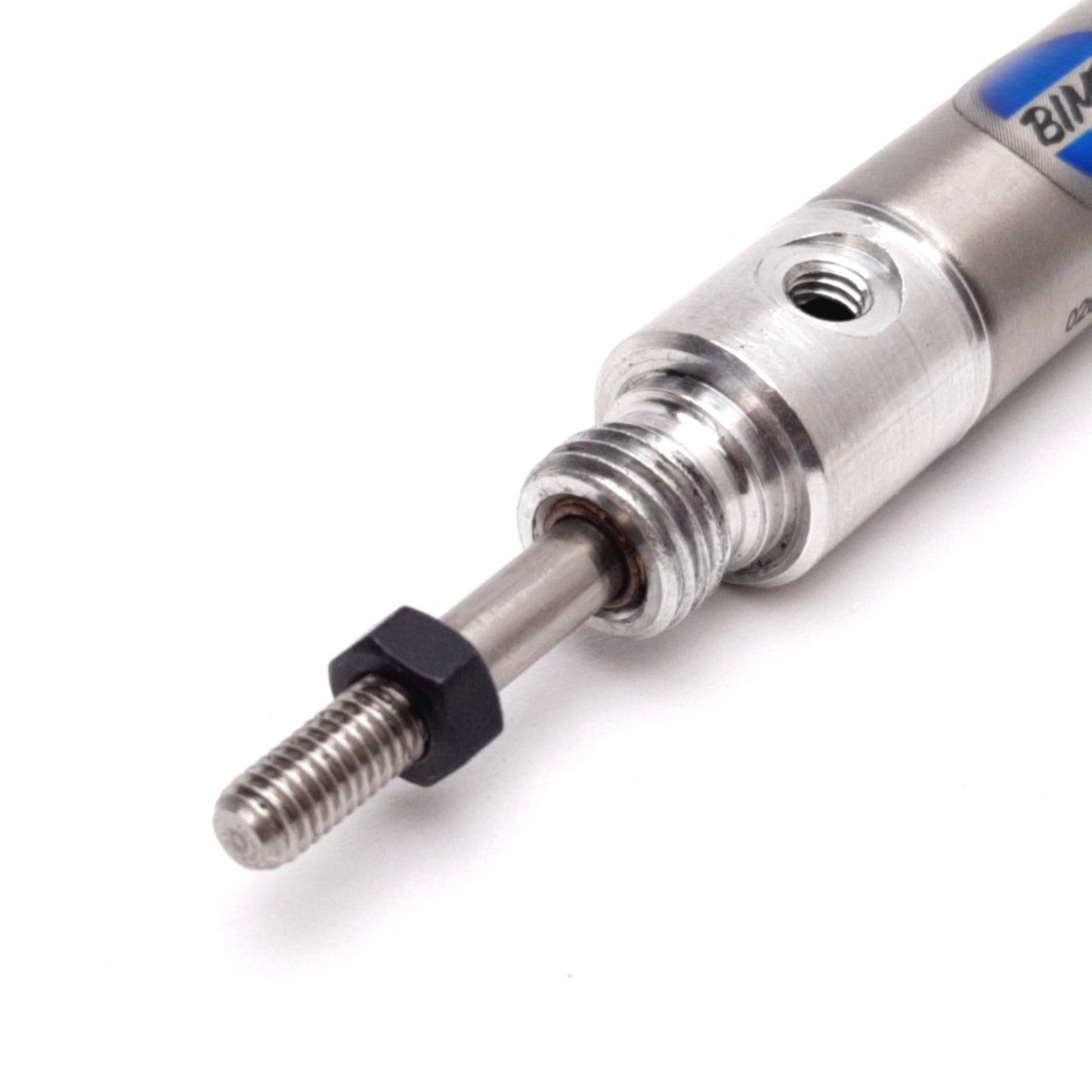 Used Bimba 020.5-DXP-00MC Pneumatic Cylinder, Bore: 9/16", Stroke: 1/2", 10-32