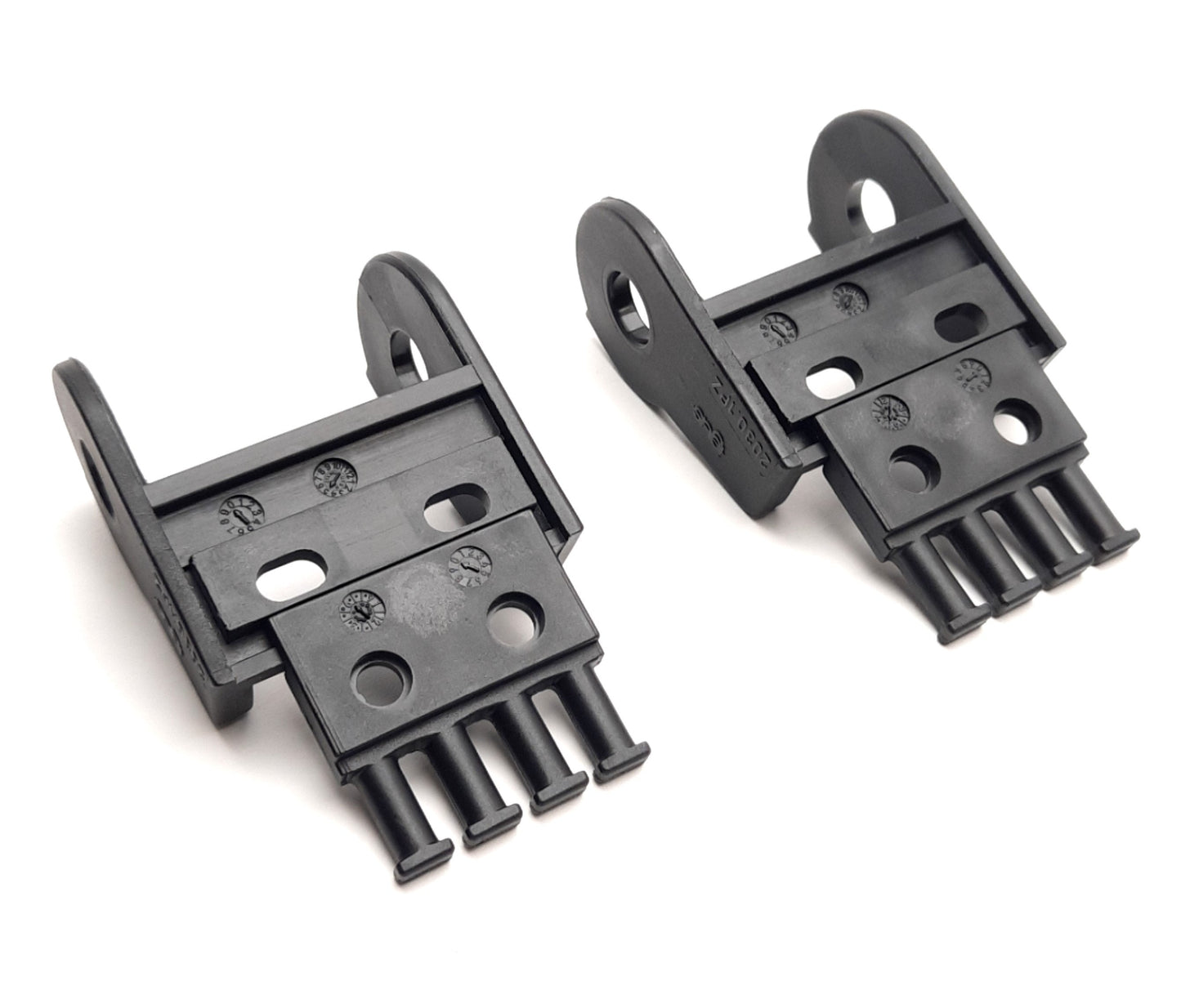Used Lot of 2 Igus 2030-12PZB E2/00 Energy Chain Polymer Mounting Bracket 25mm x 38mm