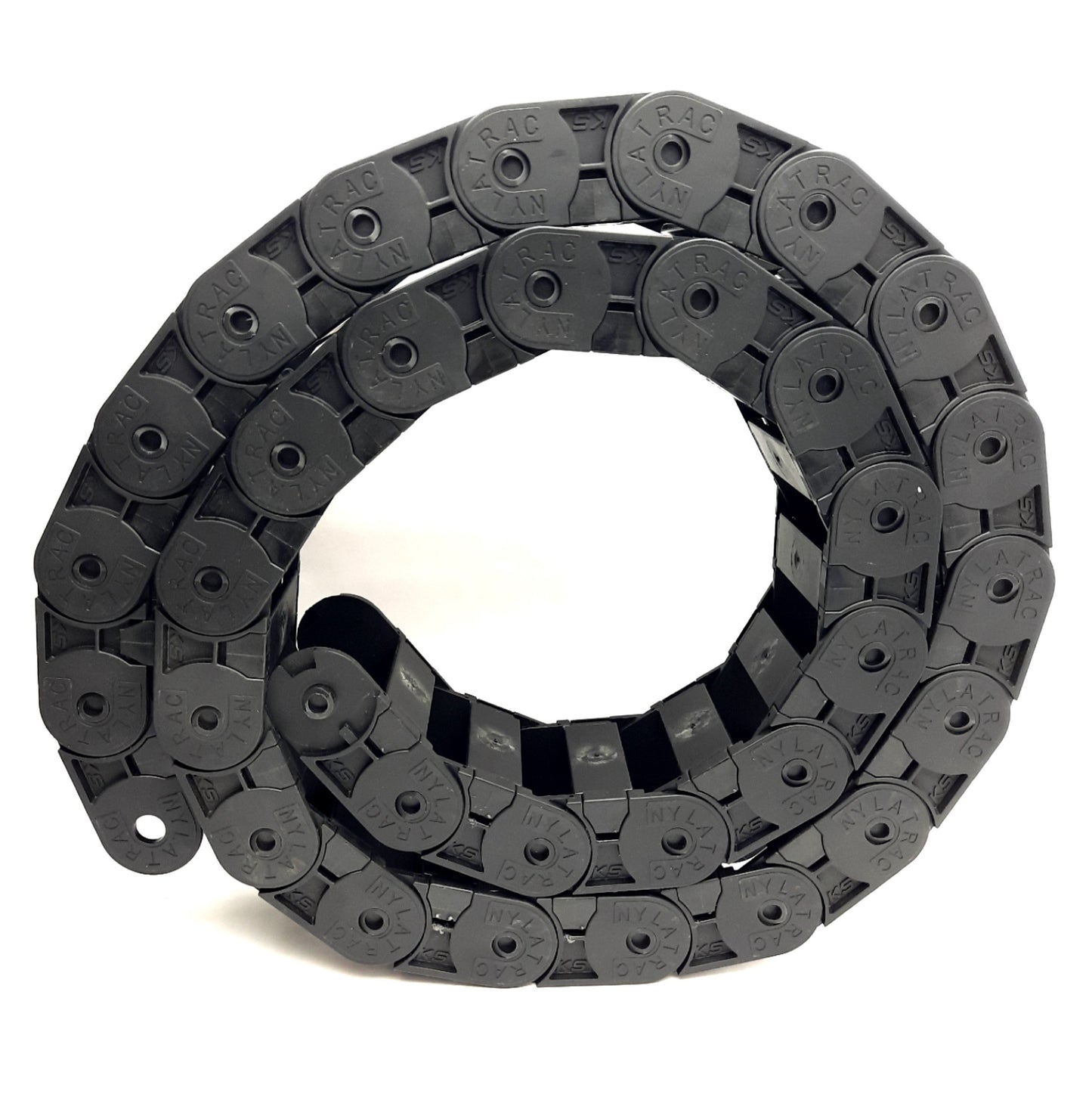 Used Dynatect KS225-85-Inner-0-58 Nylatrac Cable Carrier, 58" Length, 8.75" Height