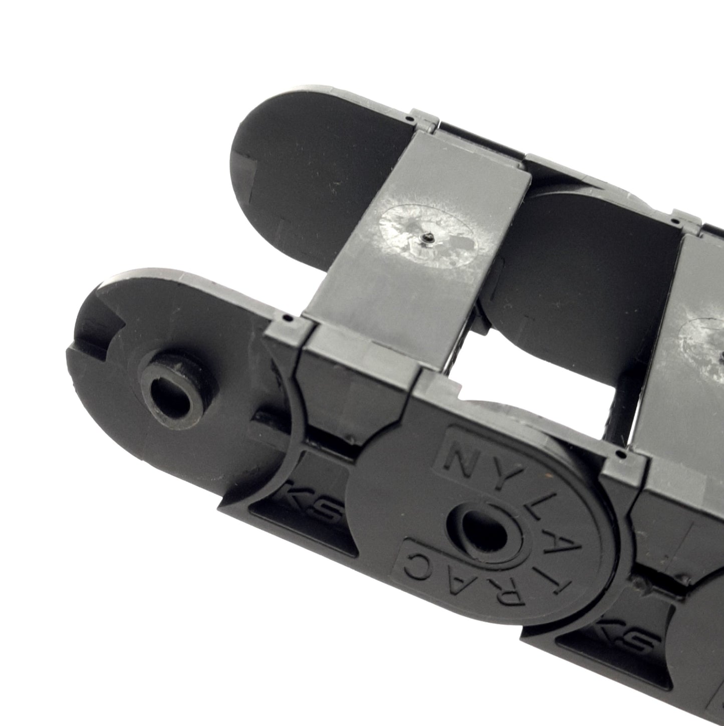Used Dynatect KS225-85-Inner-0-58 Nylatrac Cable Carrier, 58" Length, 8.75" Height