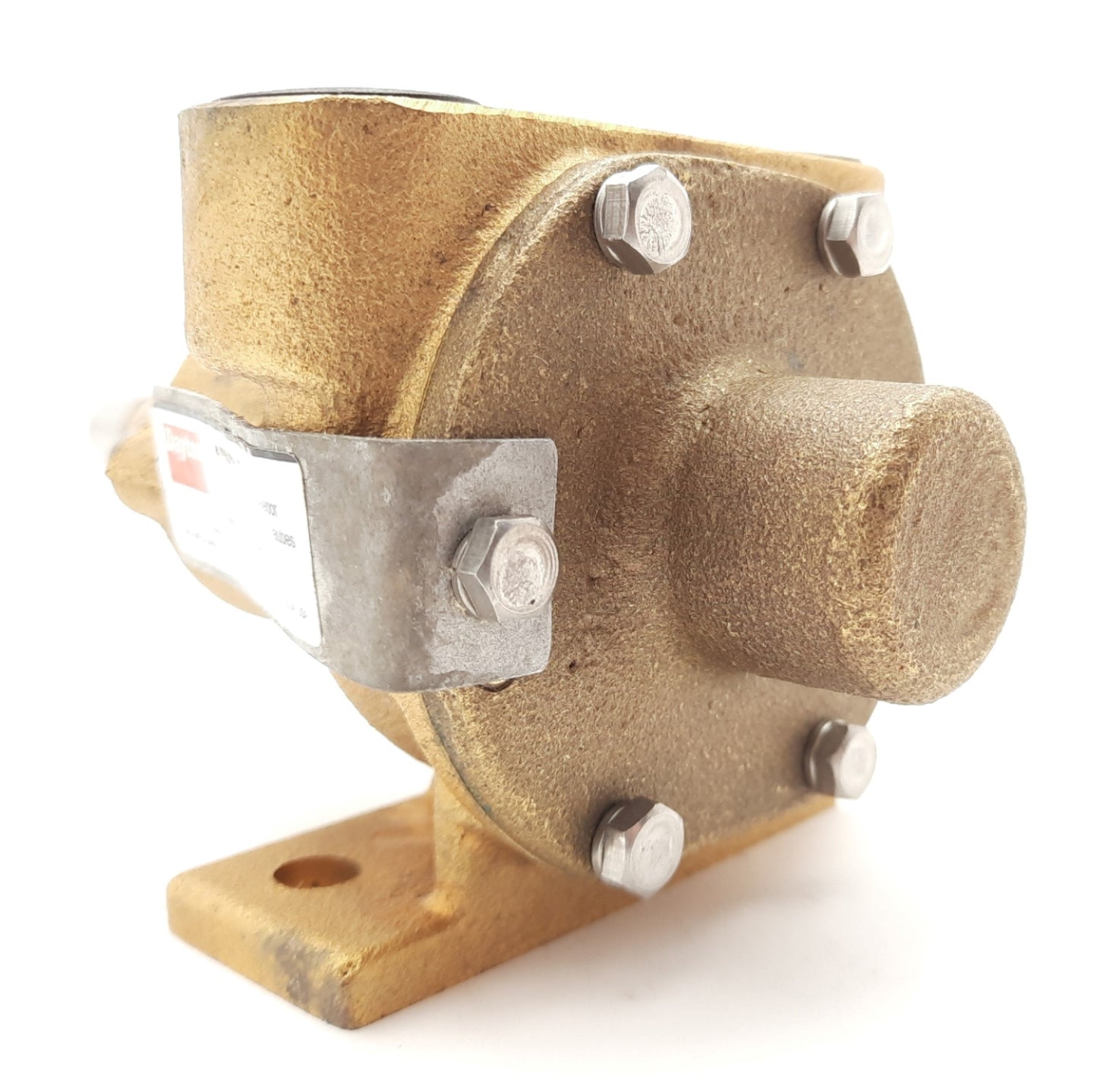 New Dayton 3ACA9 Self-Priming Flexible Impeller Pedestal Pump 1/2" NPT 70ft Head