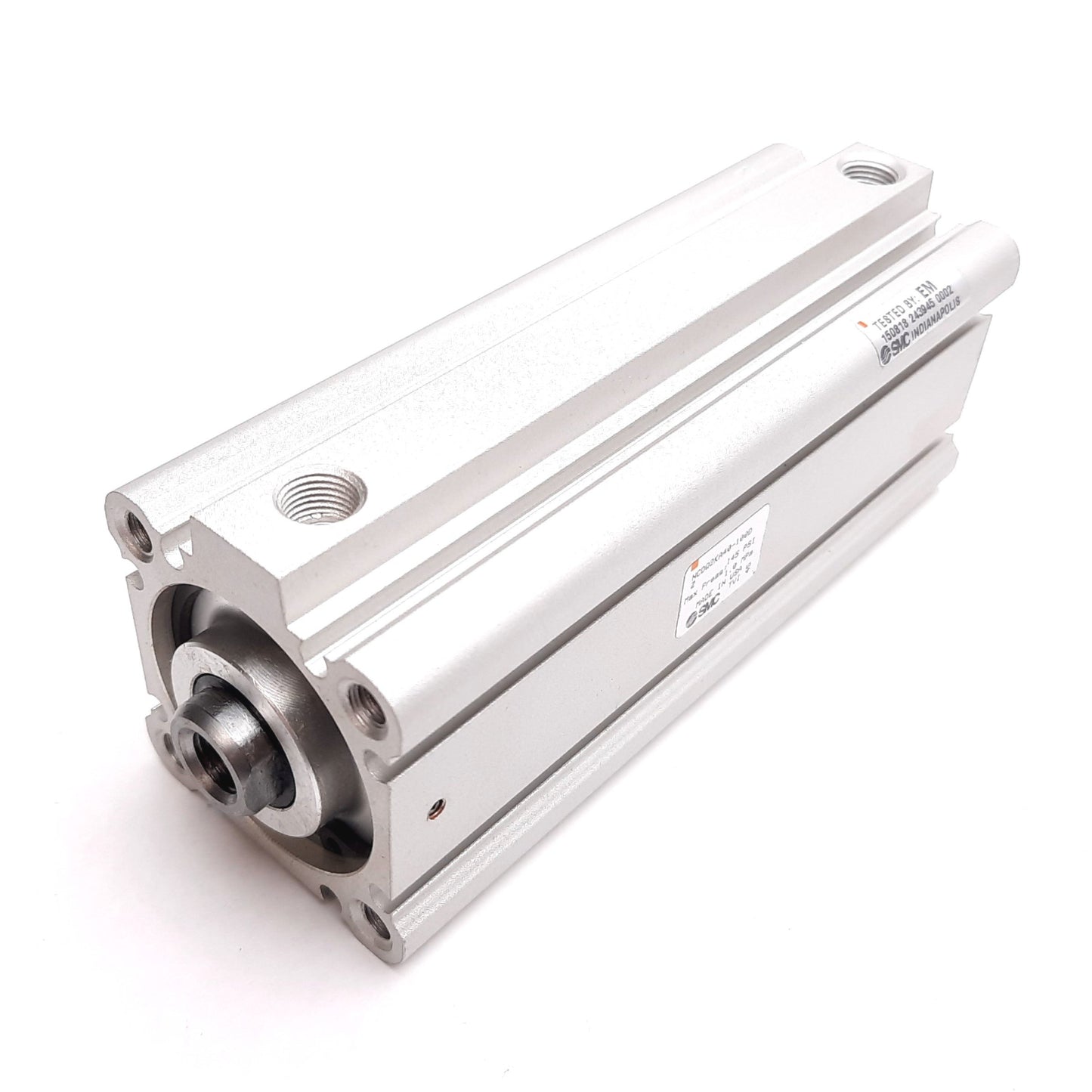 New SMC NCDQ2KA40-100DZ Air Cylinder, Bore: 40mm, Stroke: 100mm, 1.0MPa, Rc1/8
